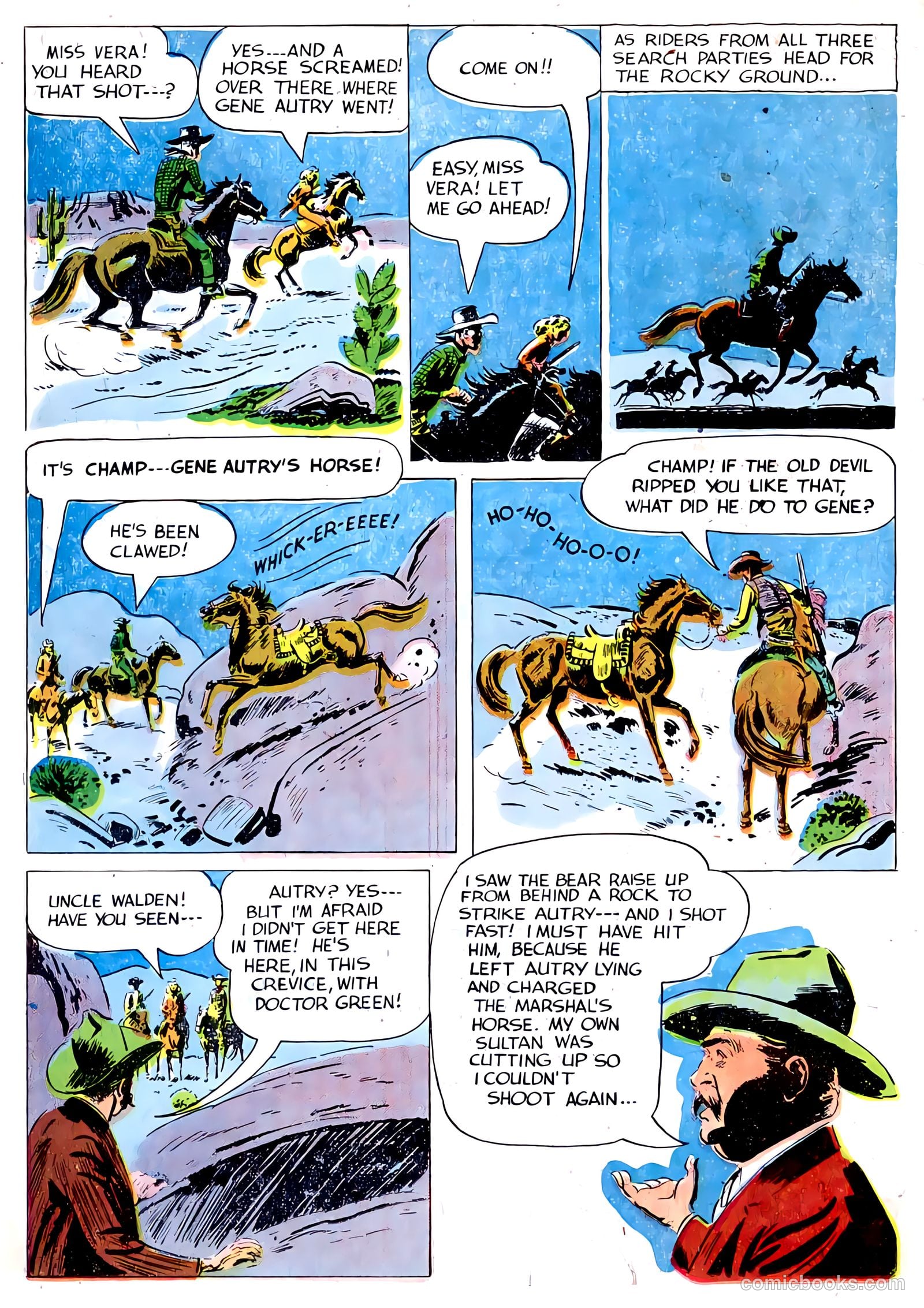 Gene Autry Comics #22 — page 18 of 36