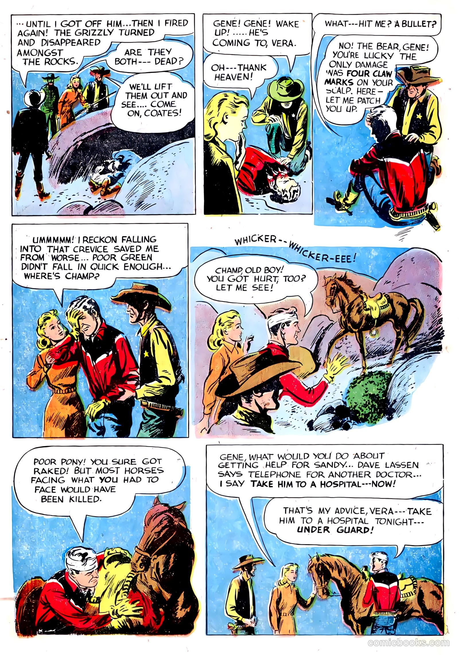 Gene Autry Comics #22 — page 19 of 36