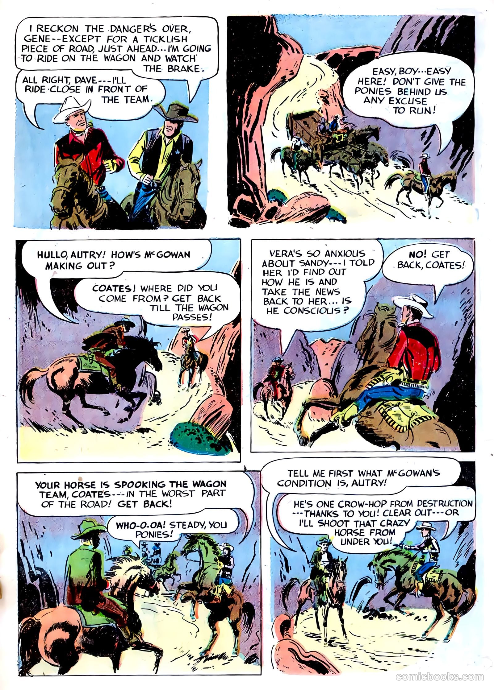 Gene Autry Comics #22 — page 21 of 36
