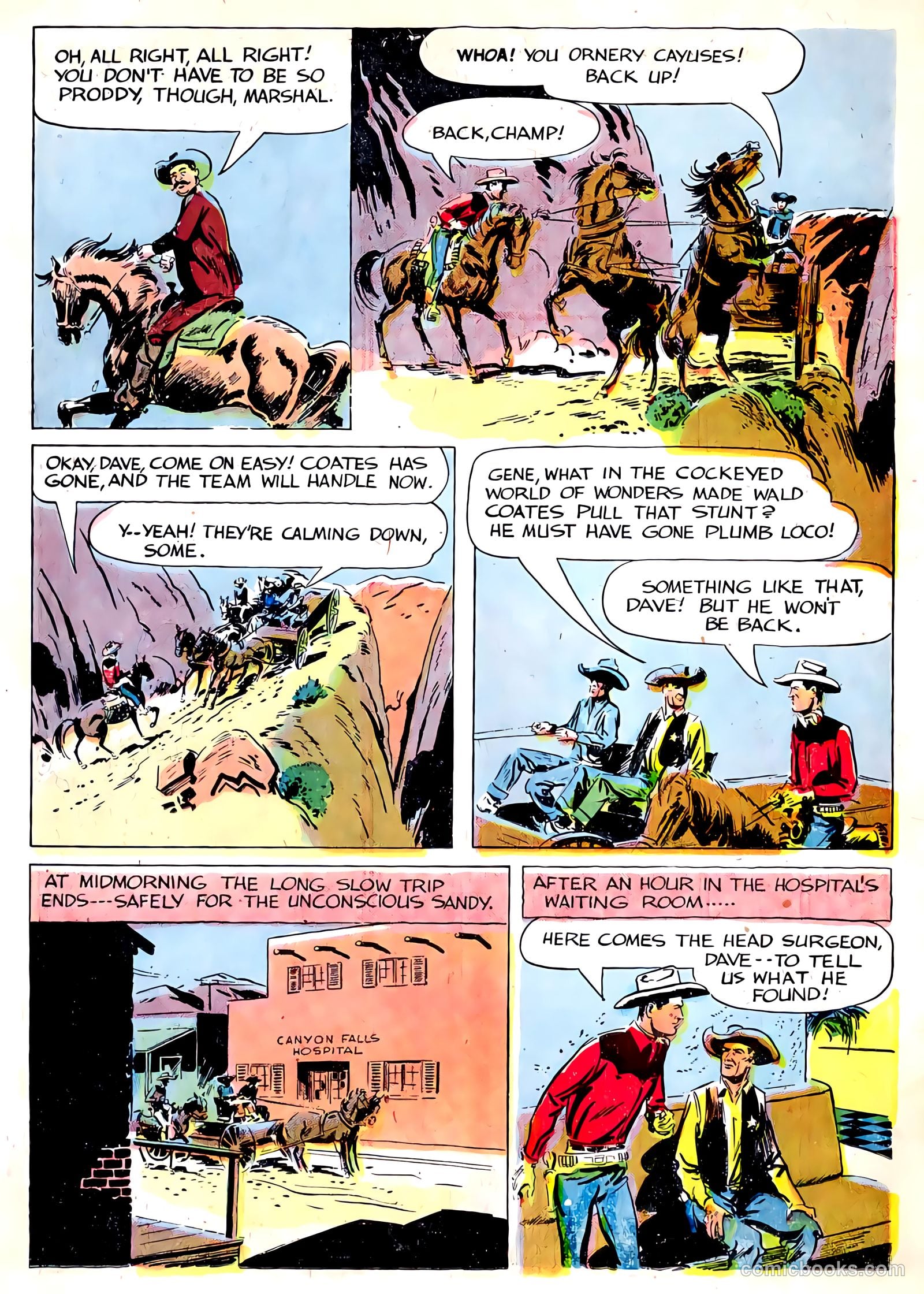 Gene Autry Comics #22 — page 22 of 36