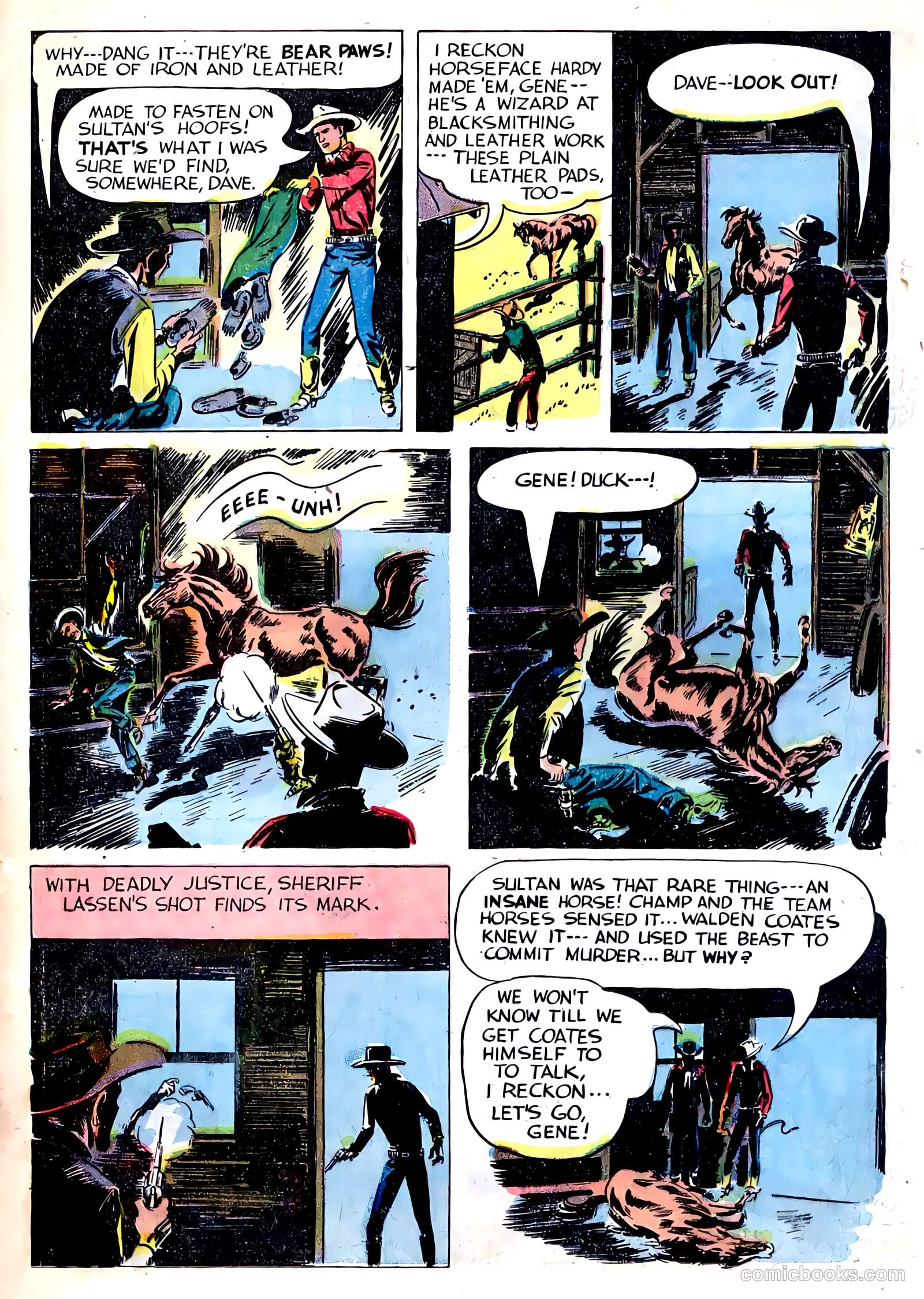 Gene Autry Comics #22 — page 25 of 36