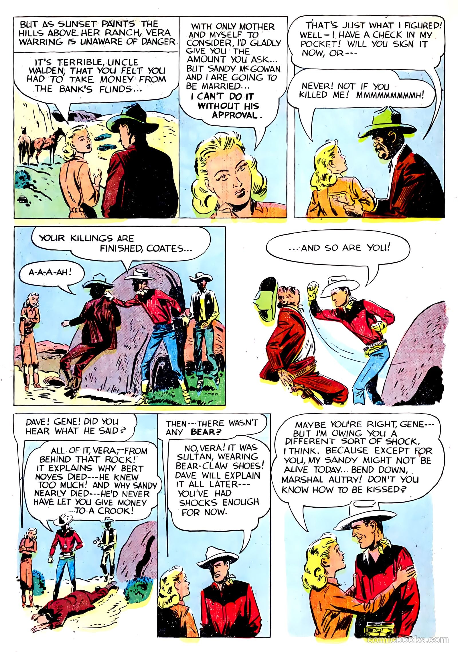 Gene Autry Comics #22 — page 26 of 36