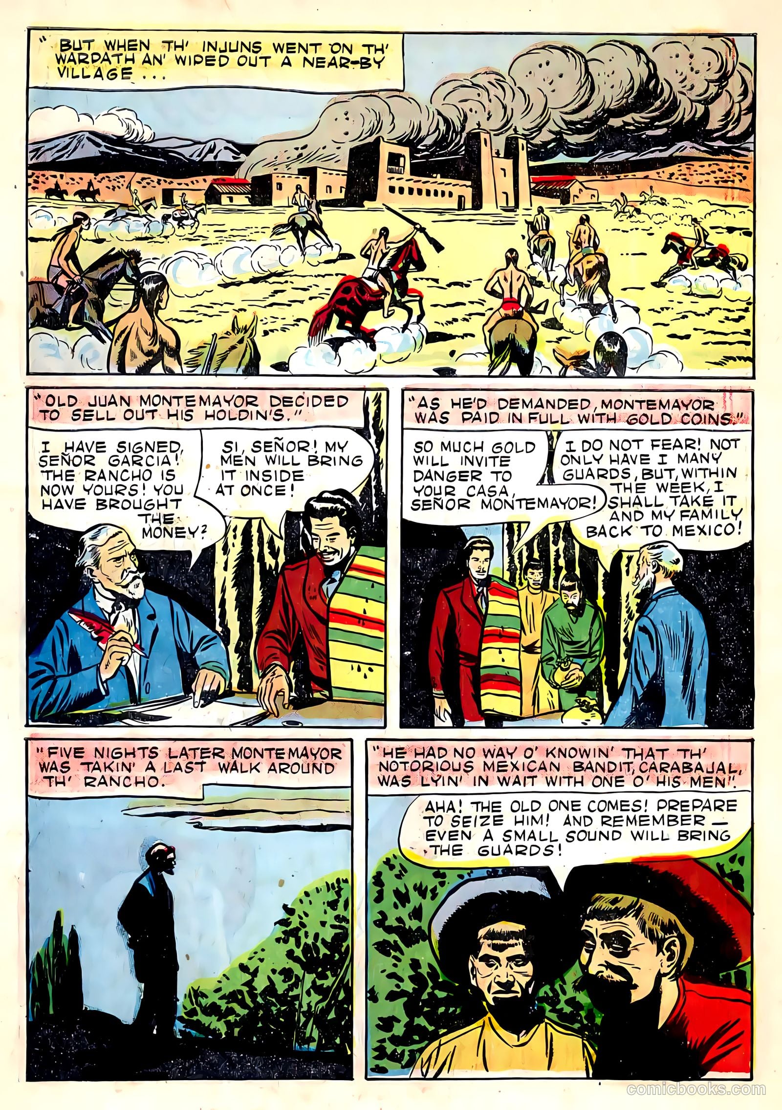 Gene Autry Comics #22 — page 30 of 36
