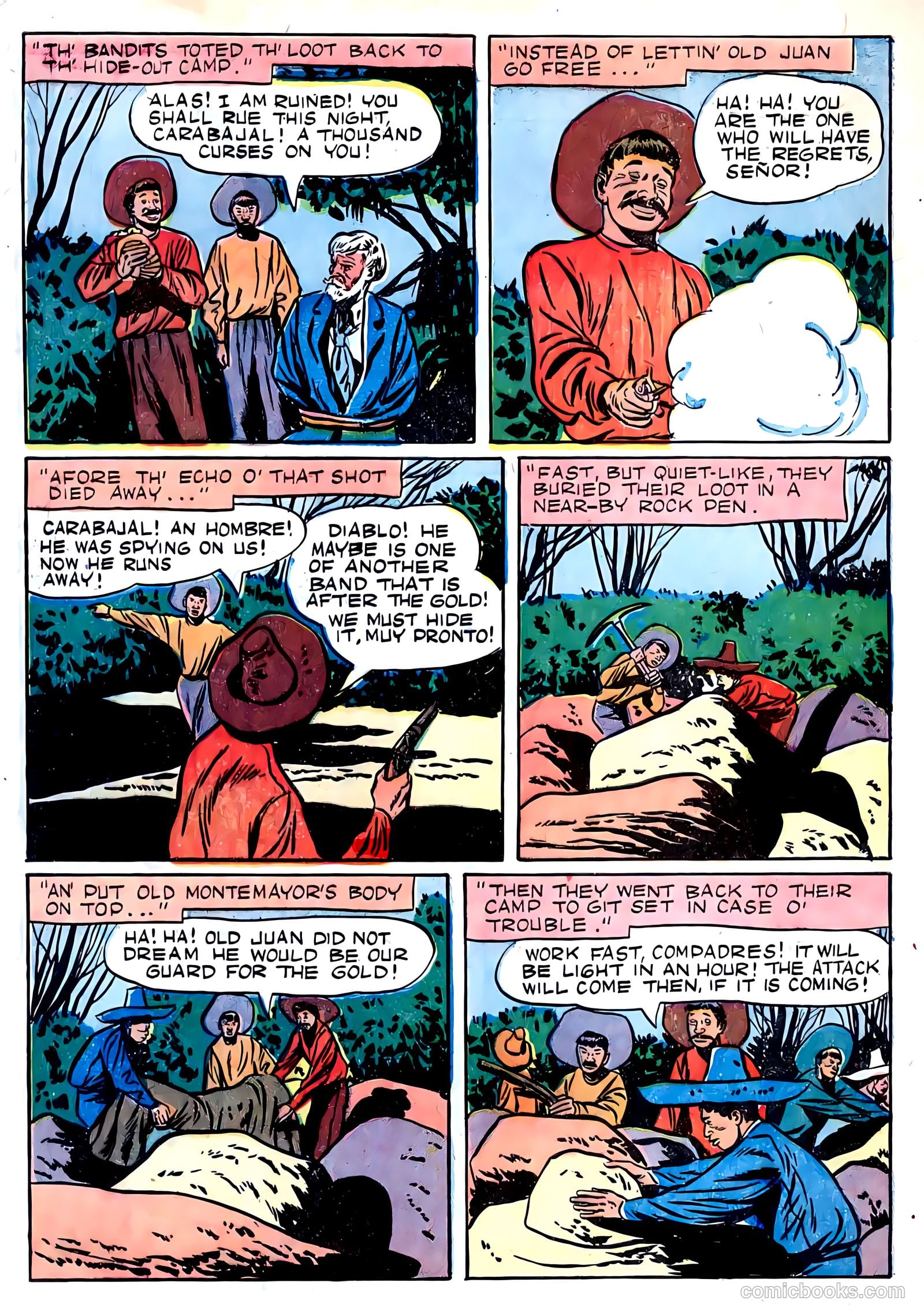 Gene Autry Comics #22 — page 32 of 36