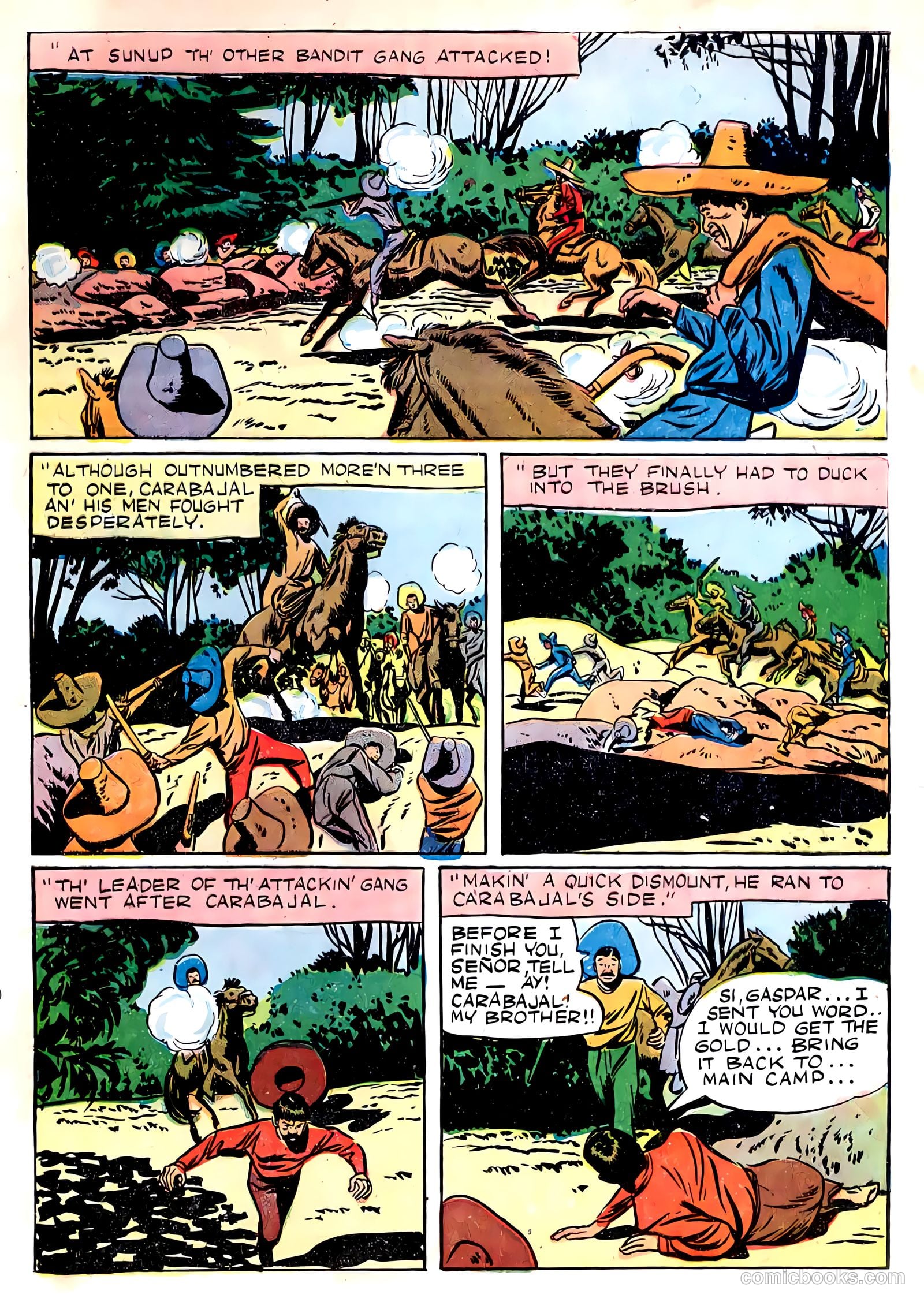 Gene Autry Comics #22 — page 33 of 36