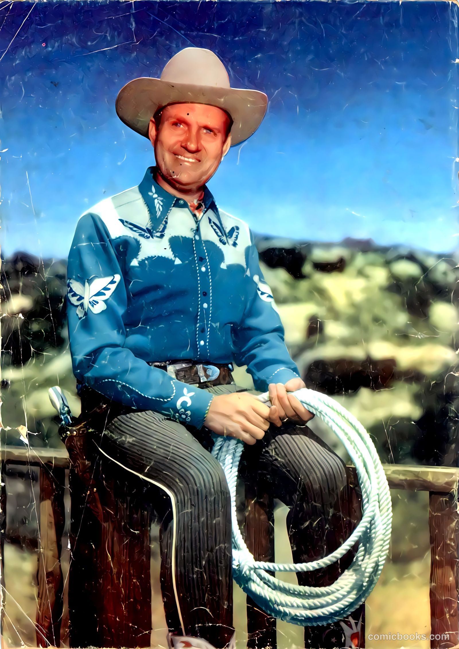 Gene Autry Comics #22 — page 36 of 36