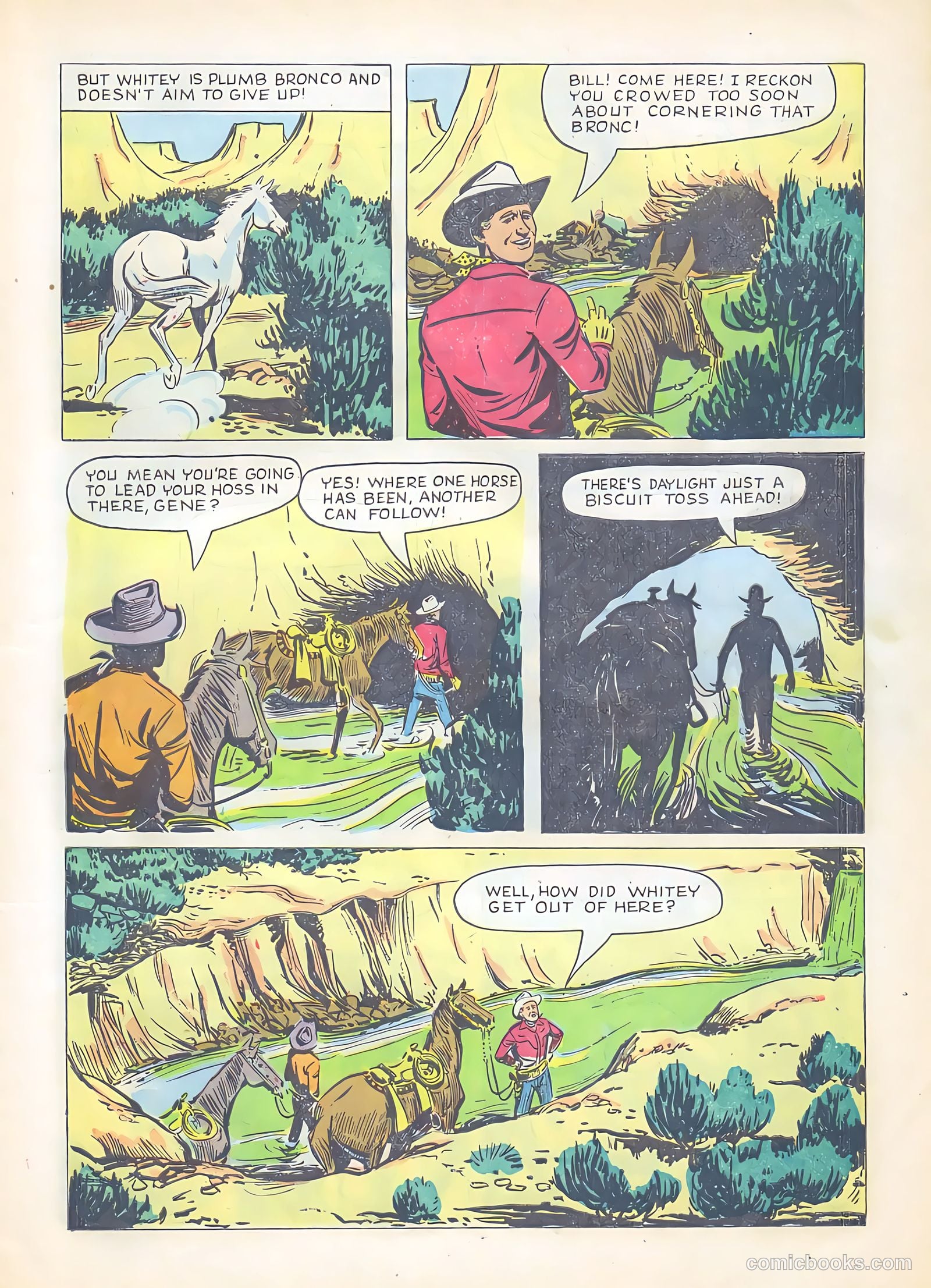 Gene Autry Comics #23 — page 7 of 36