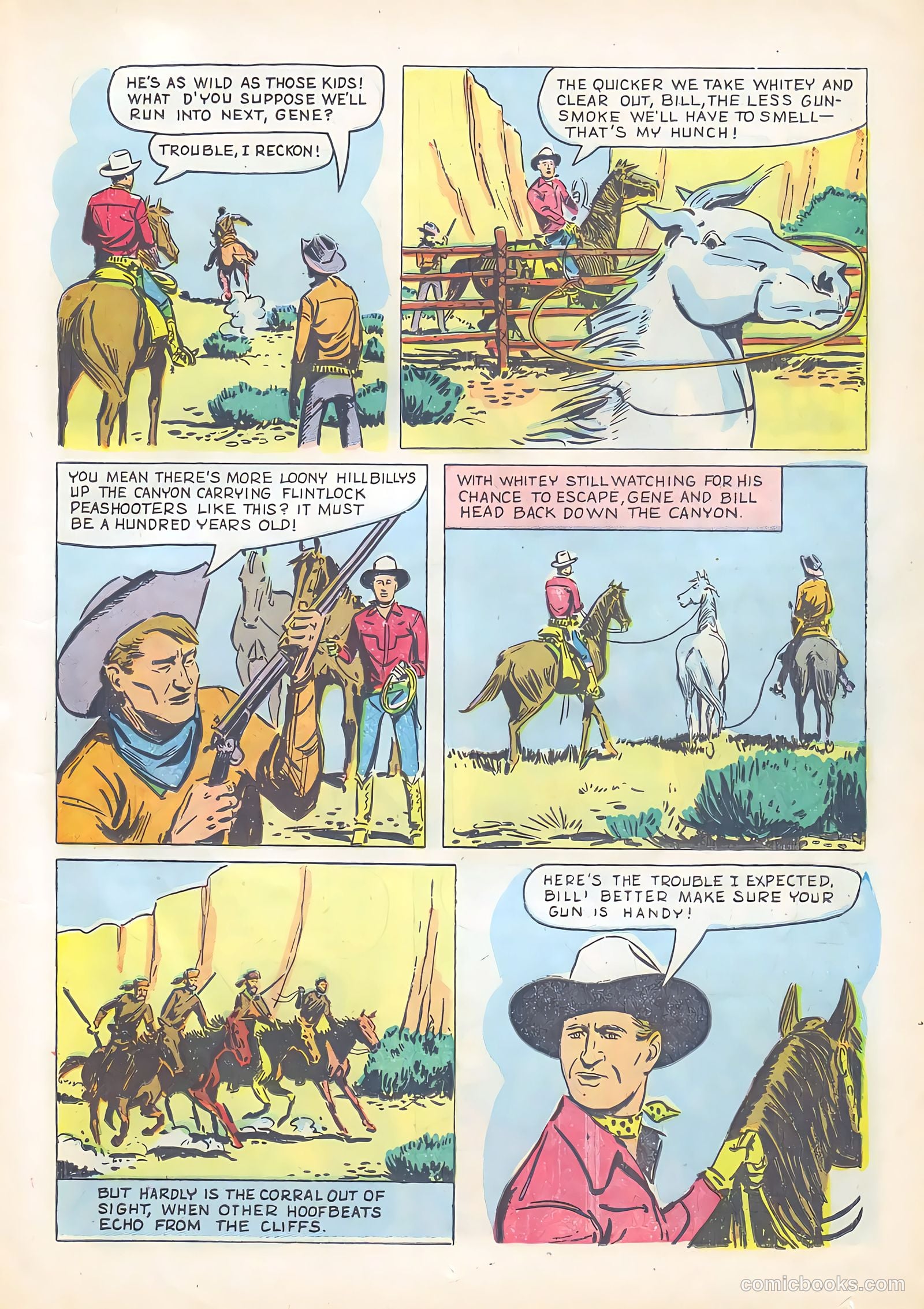 Gene Autry Comics #23 — page 11 of 36