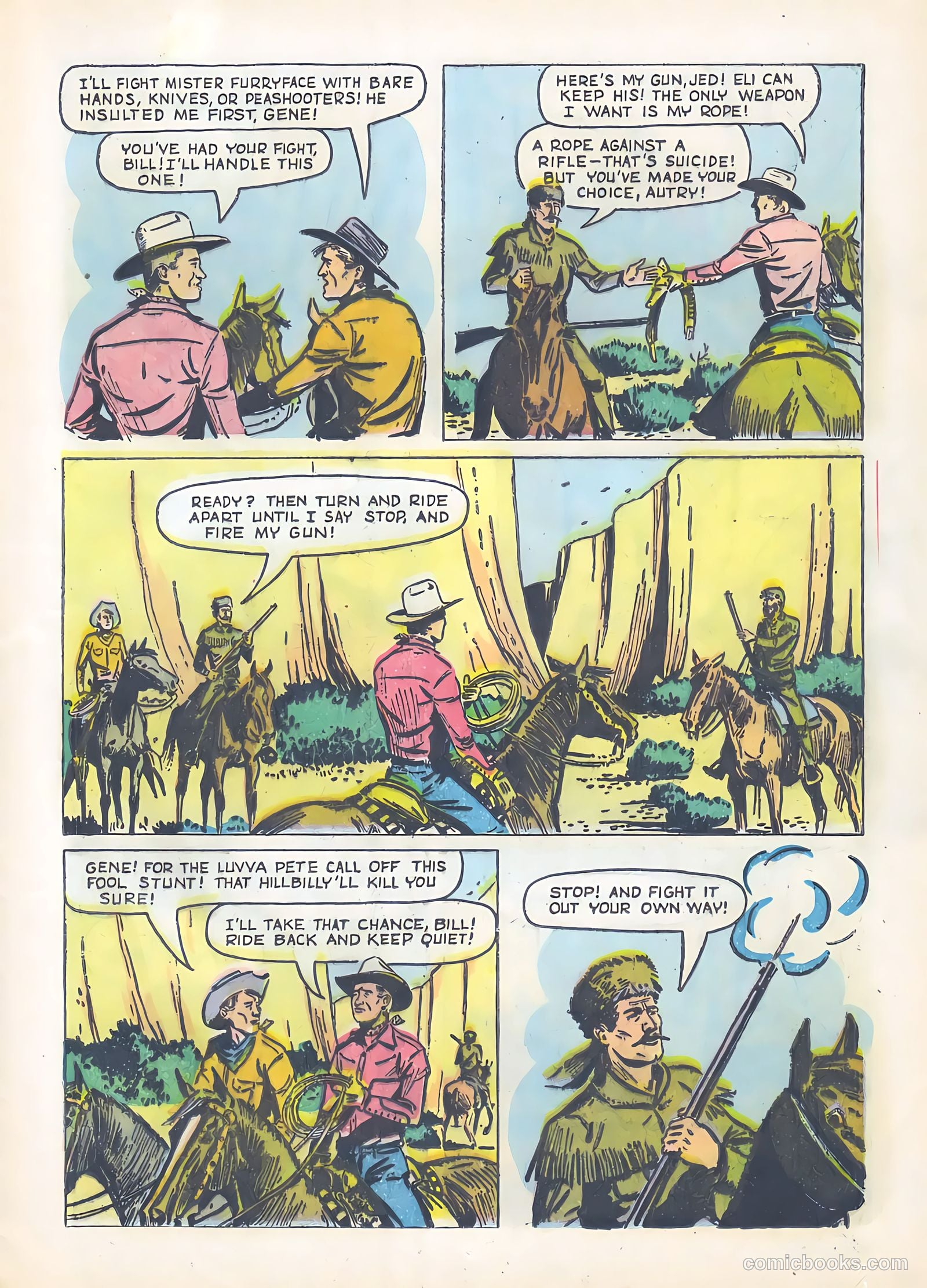 Gene Autry Comics #23 — page 13 of 36