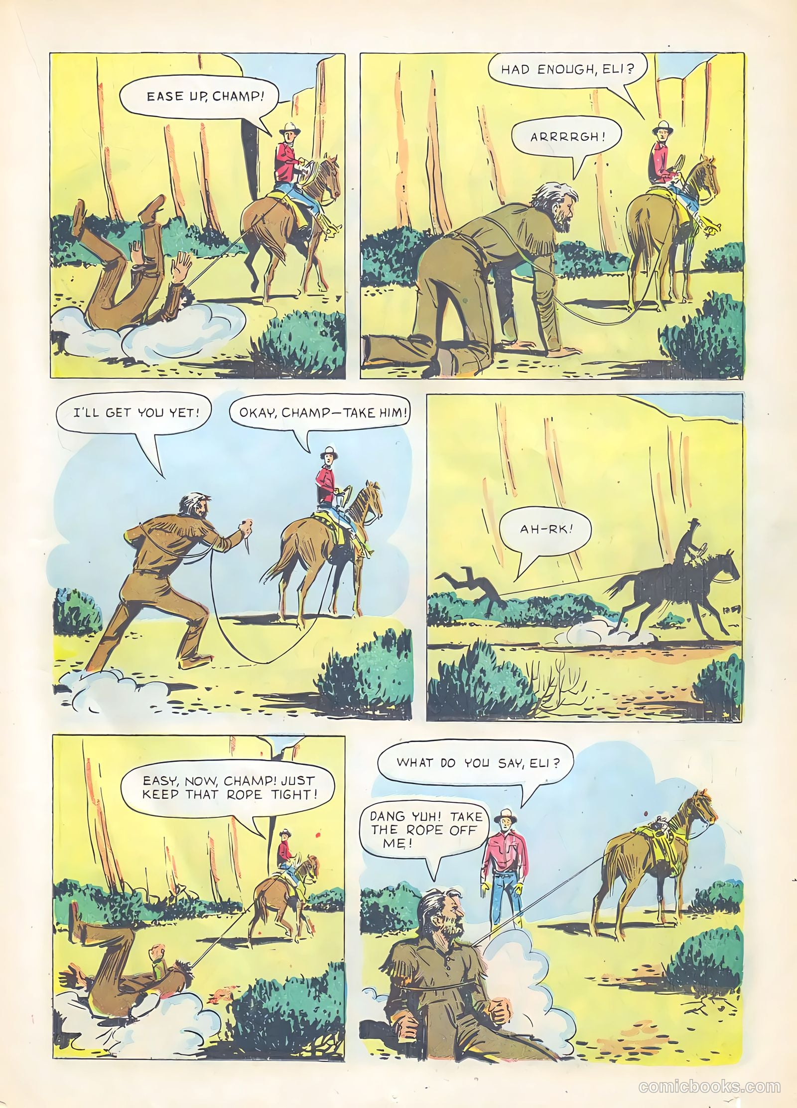 Gene Autry Comics #23 — page 15 of 36