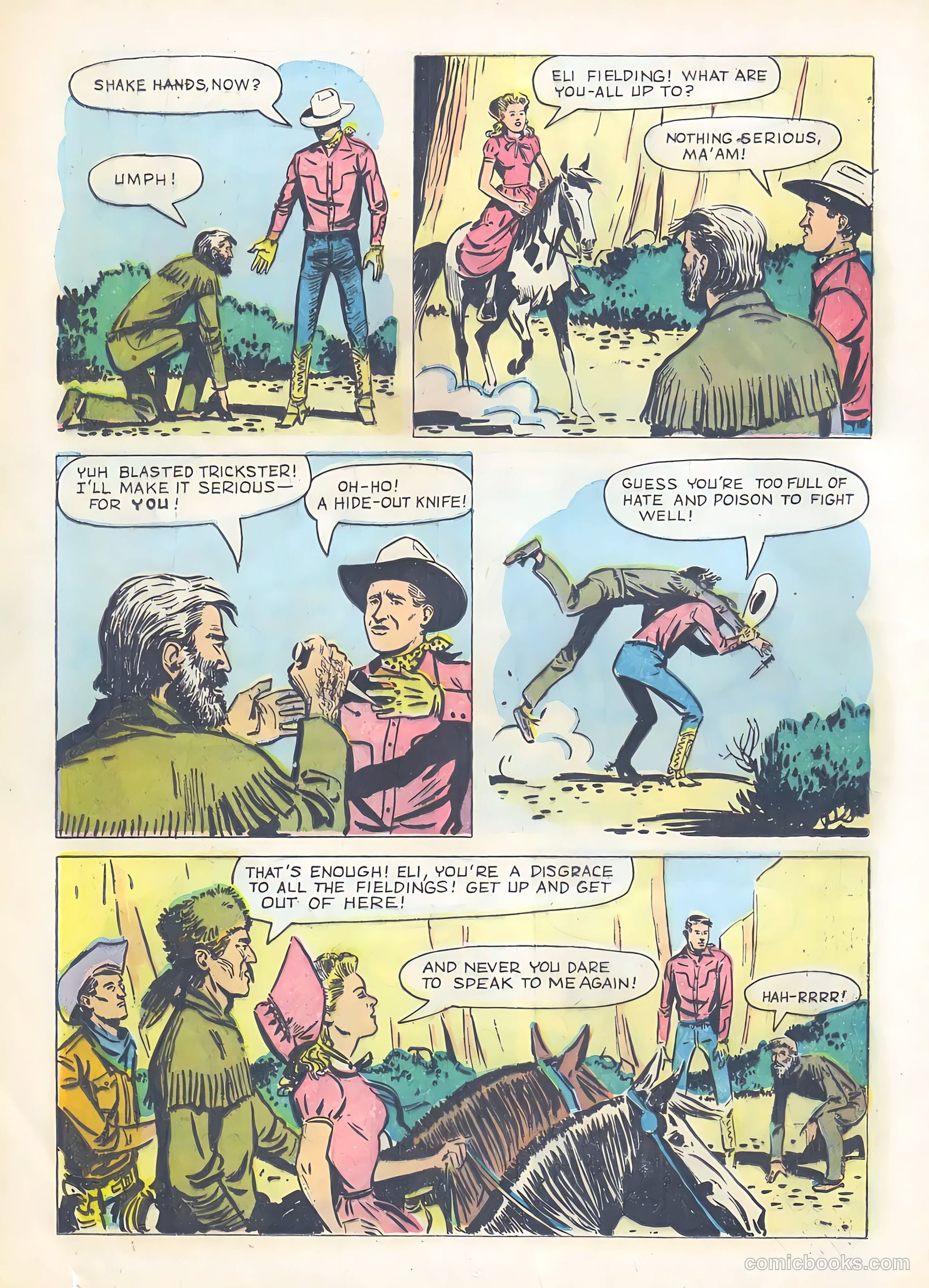 Gene Autry Comics #23 — page 16 of 36