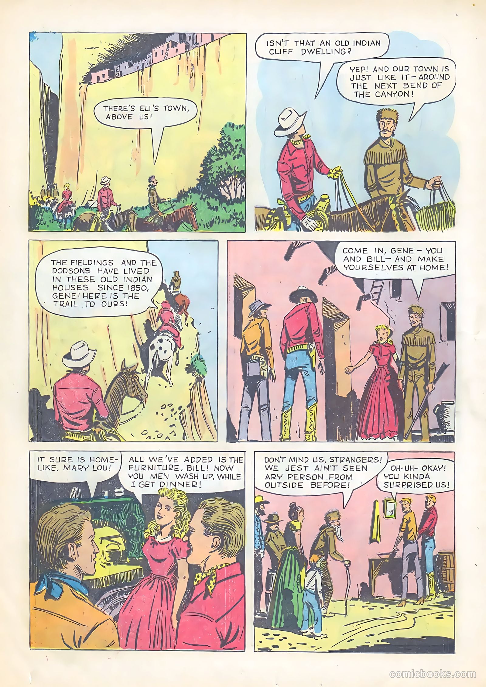 Gene Autry Comics #23 — page 18 of 36