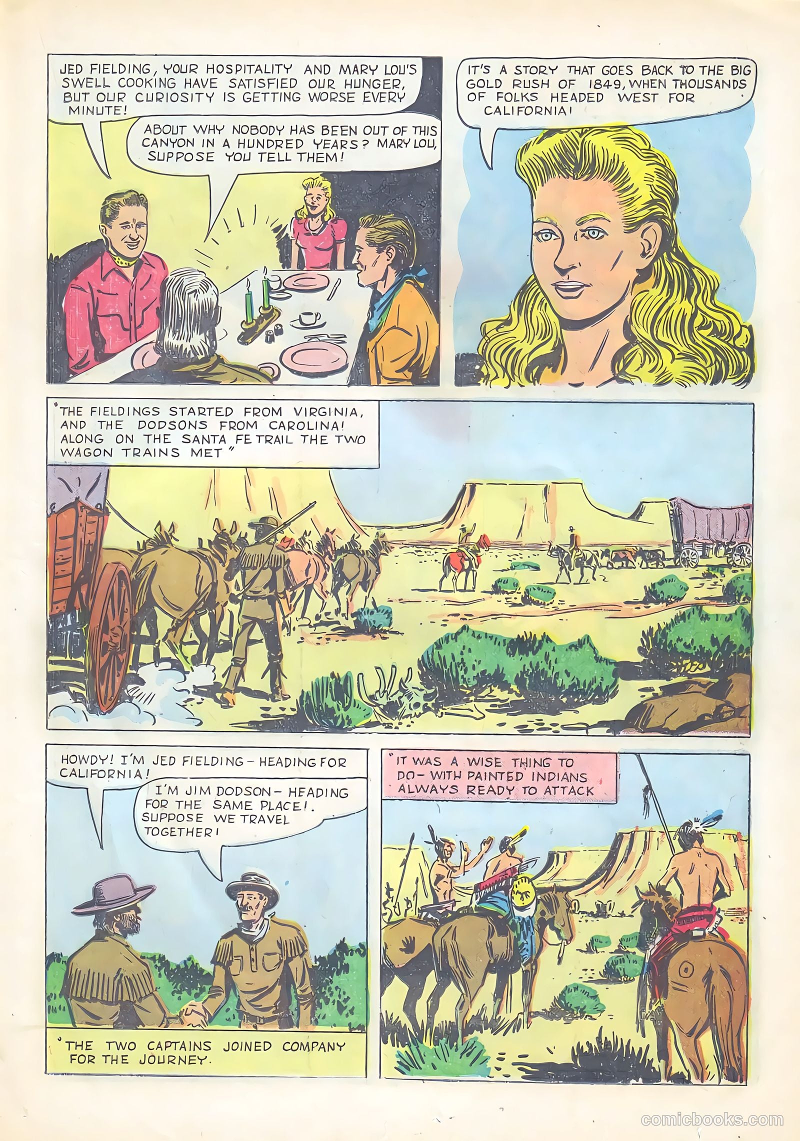 Gene Autry Comics #23 — page 19 of 36