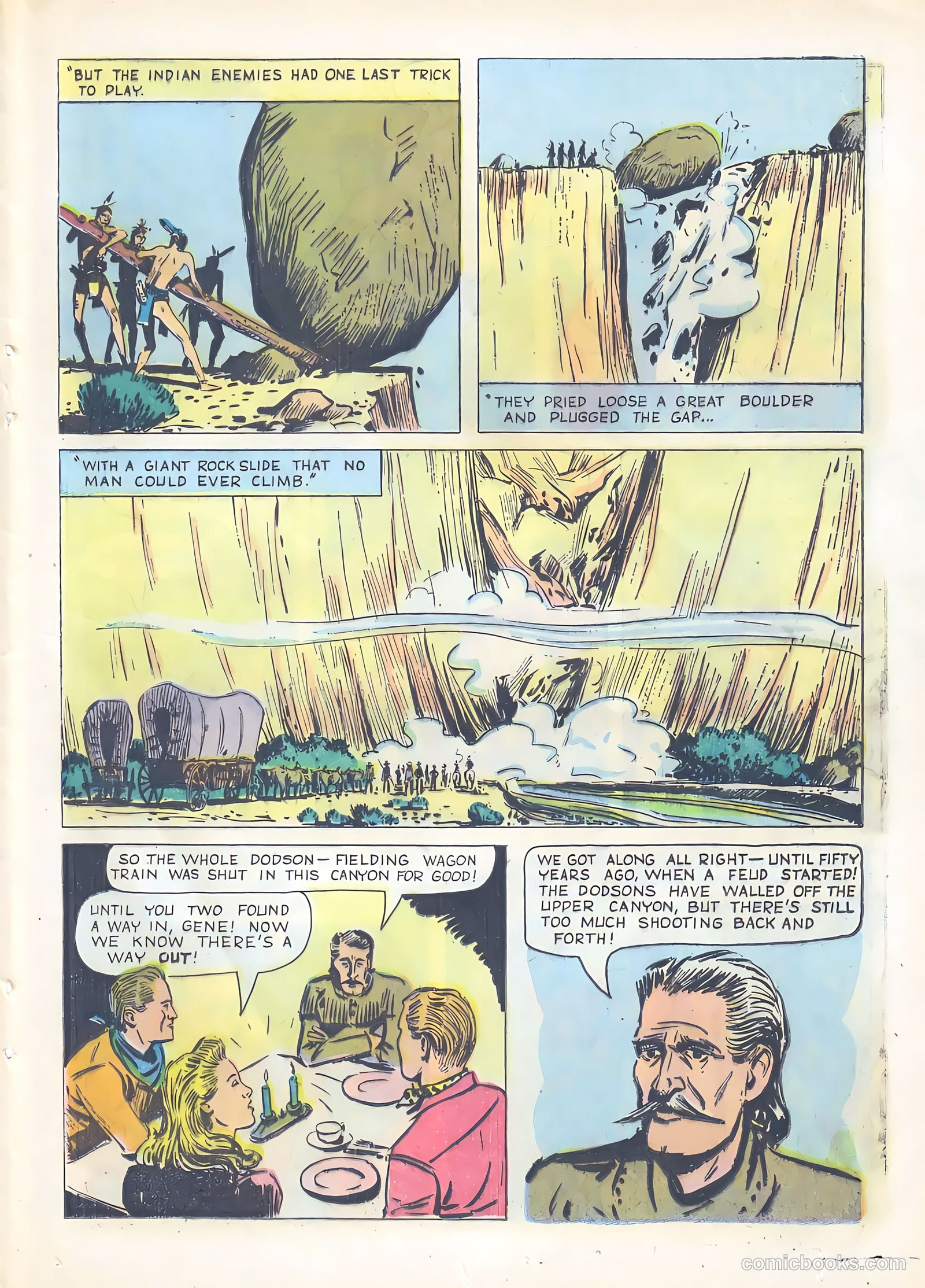 Gene Autry Comics #23 — page 21 of 36