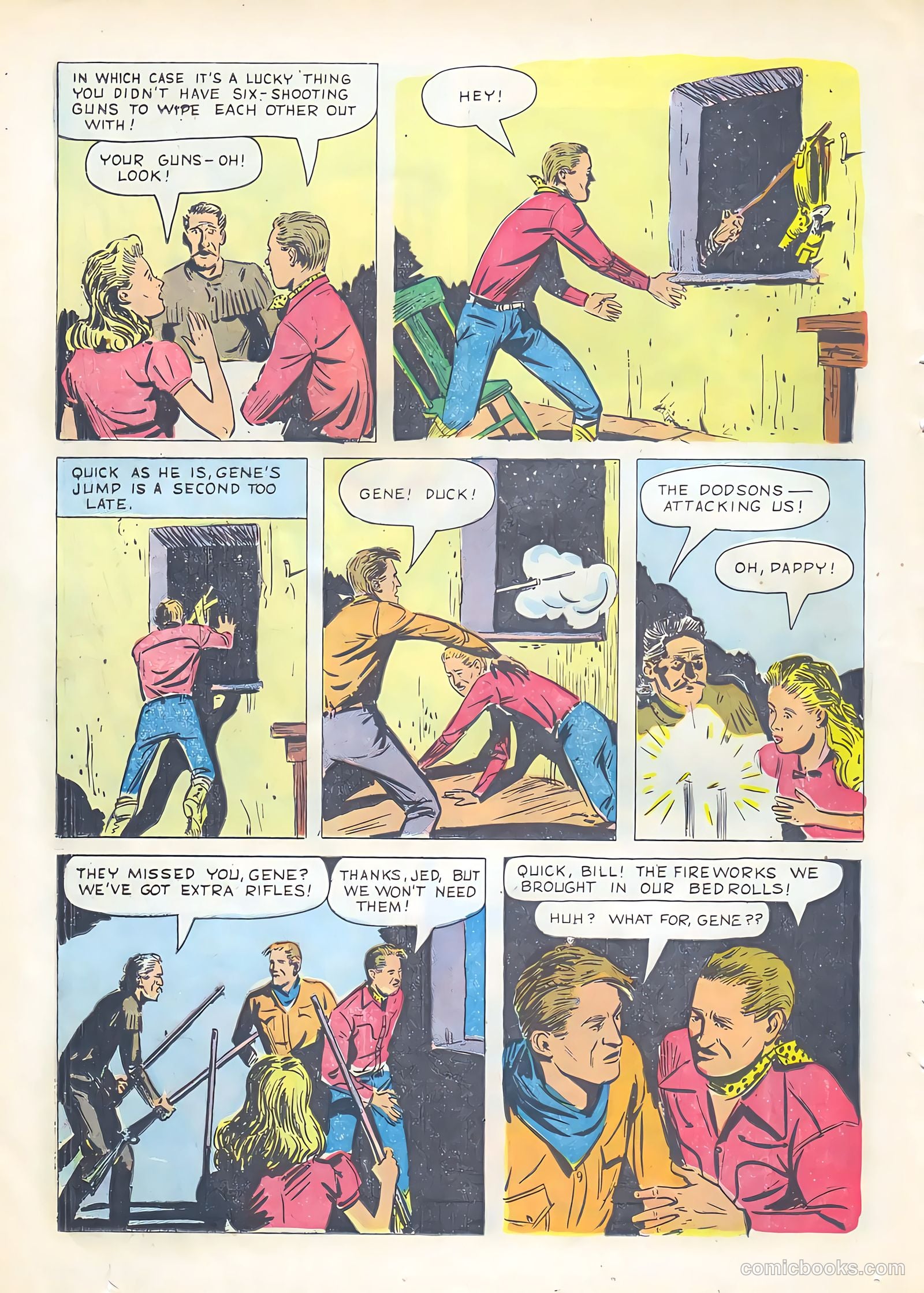 Gene Autry Comics #23 — page 22 of 36