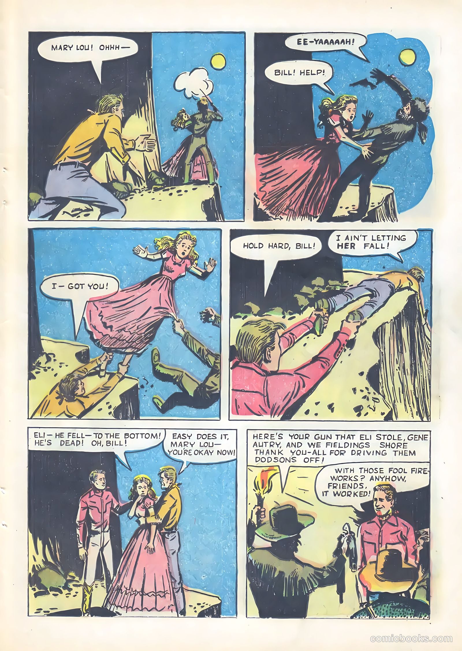 Gene Autry Comics #23 — page 25 of 36