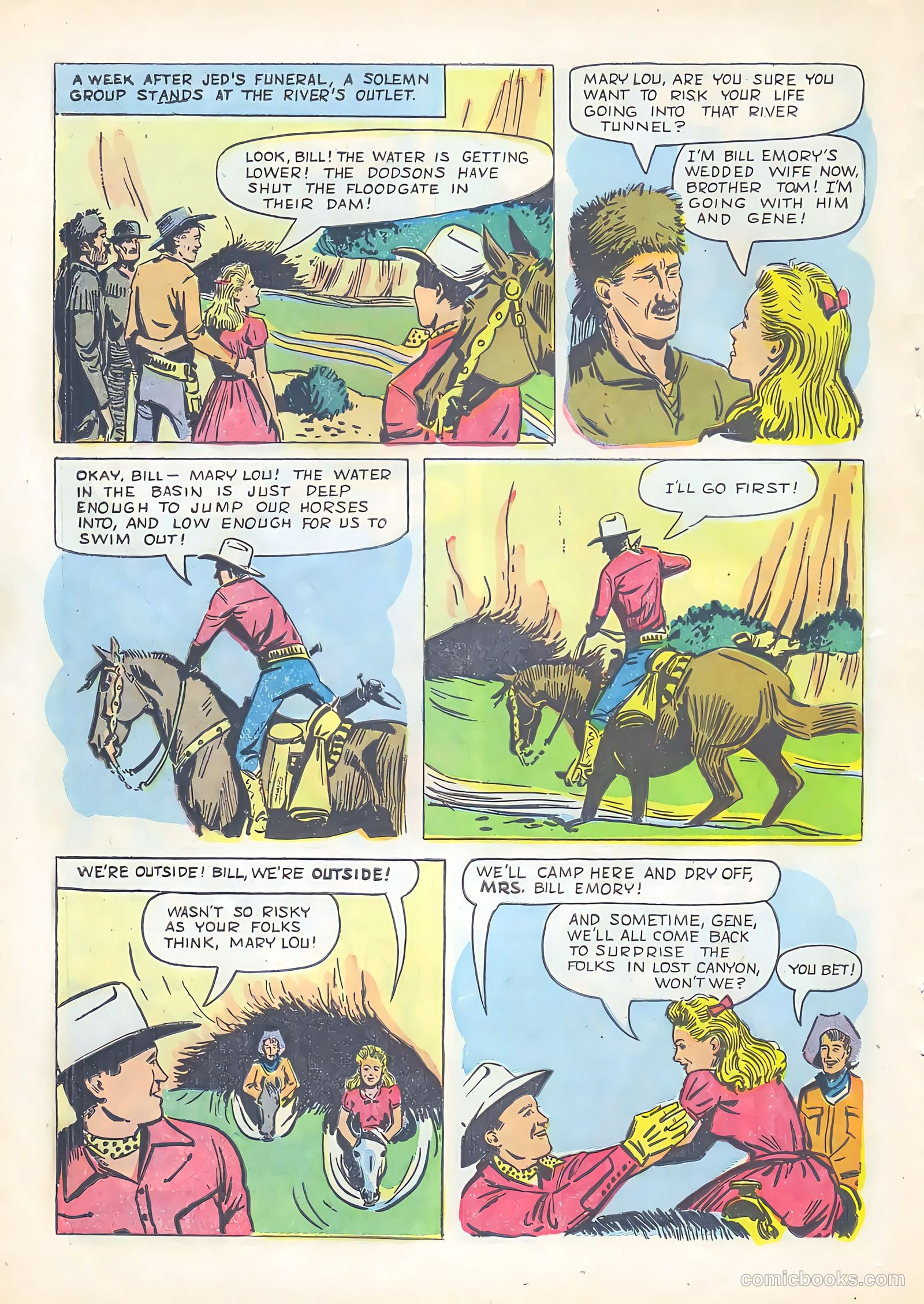Gene Autry Comics #23 — page 26 of 36