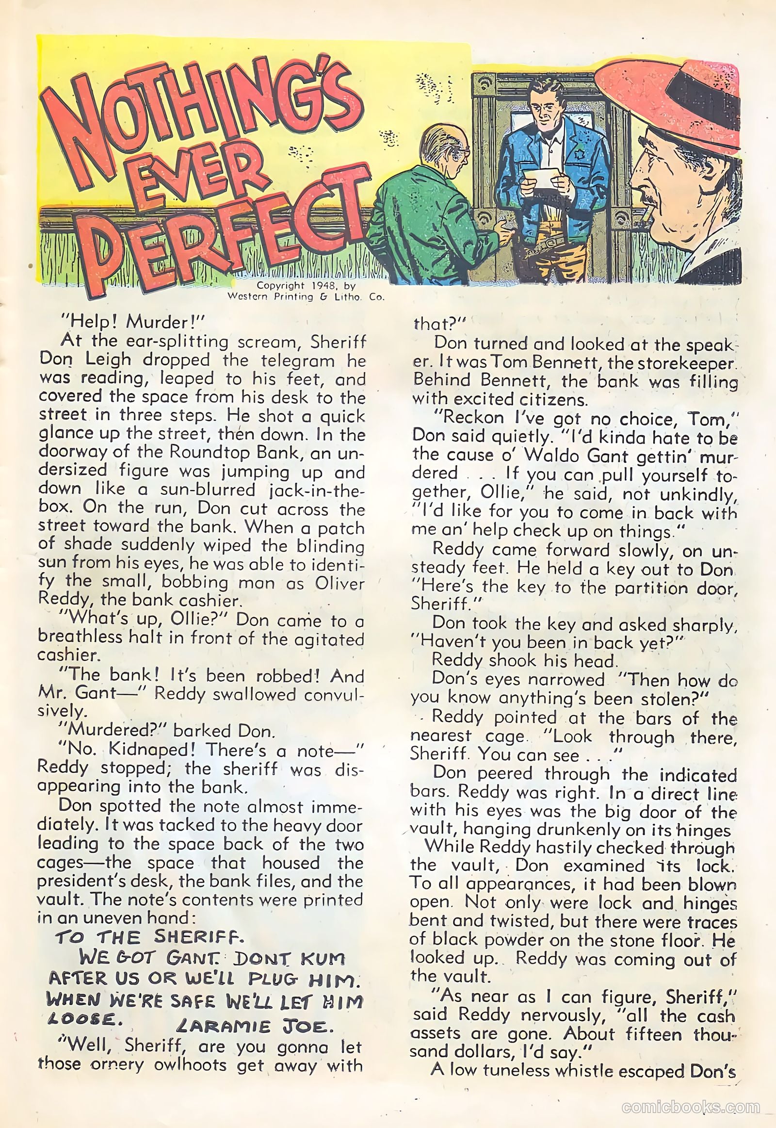 Gene Autry Comics #23 — page 27 of 36