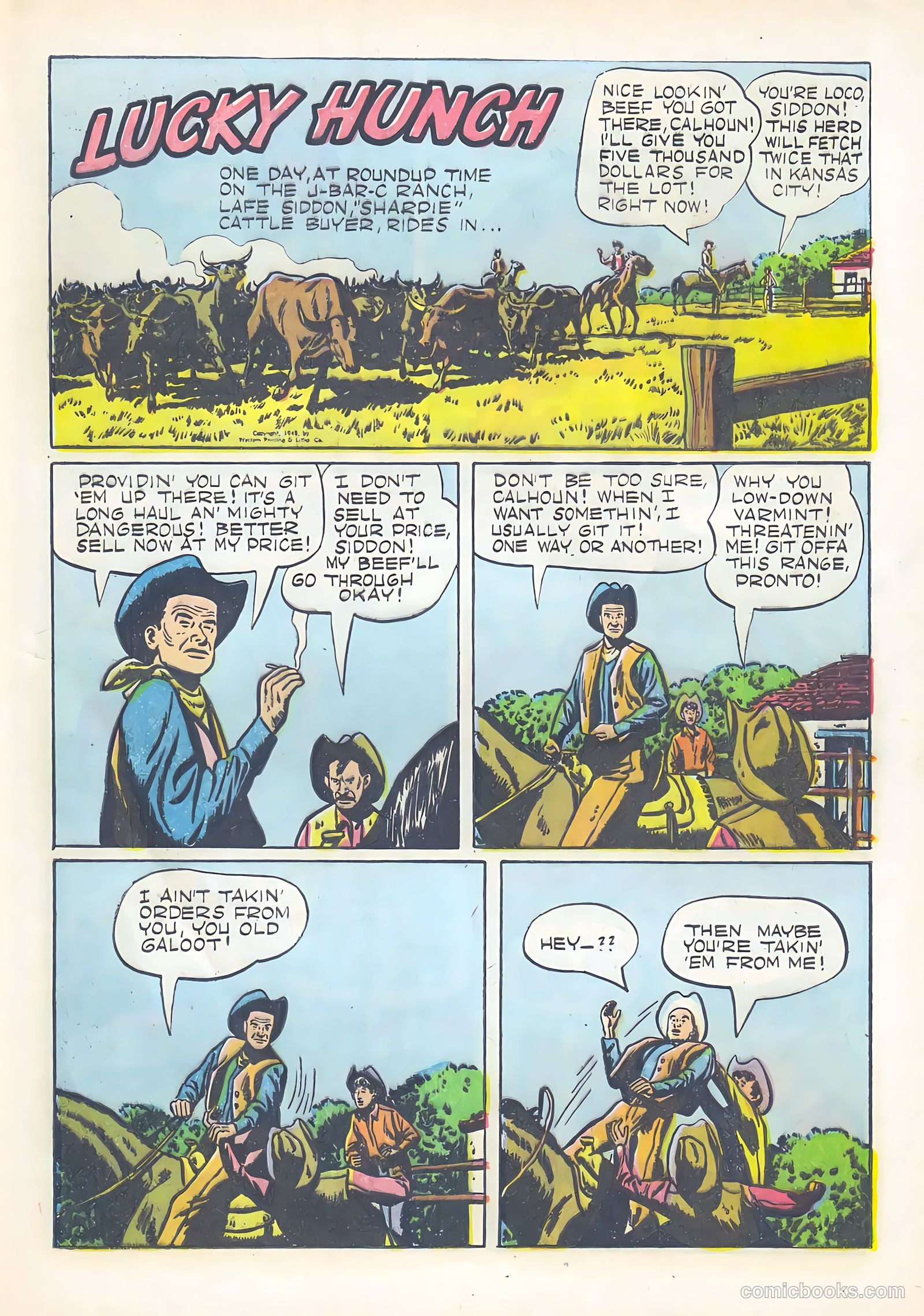 Gene Autry Comics #23 — page 29 of 36