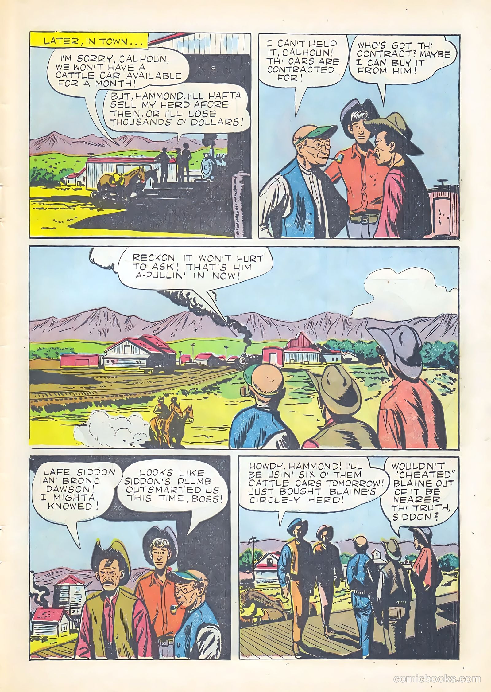 Gene Autry Comics #23 — page 31 of 36