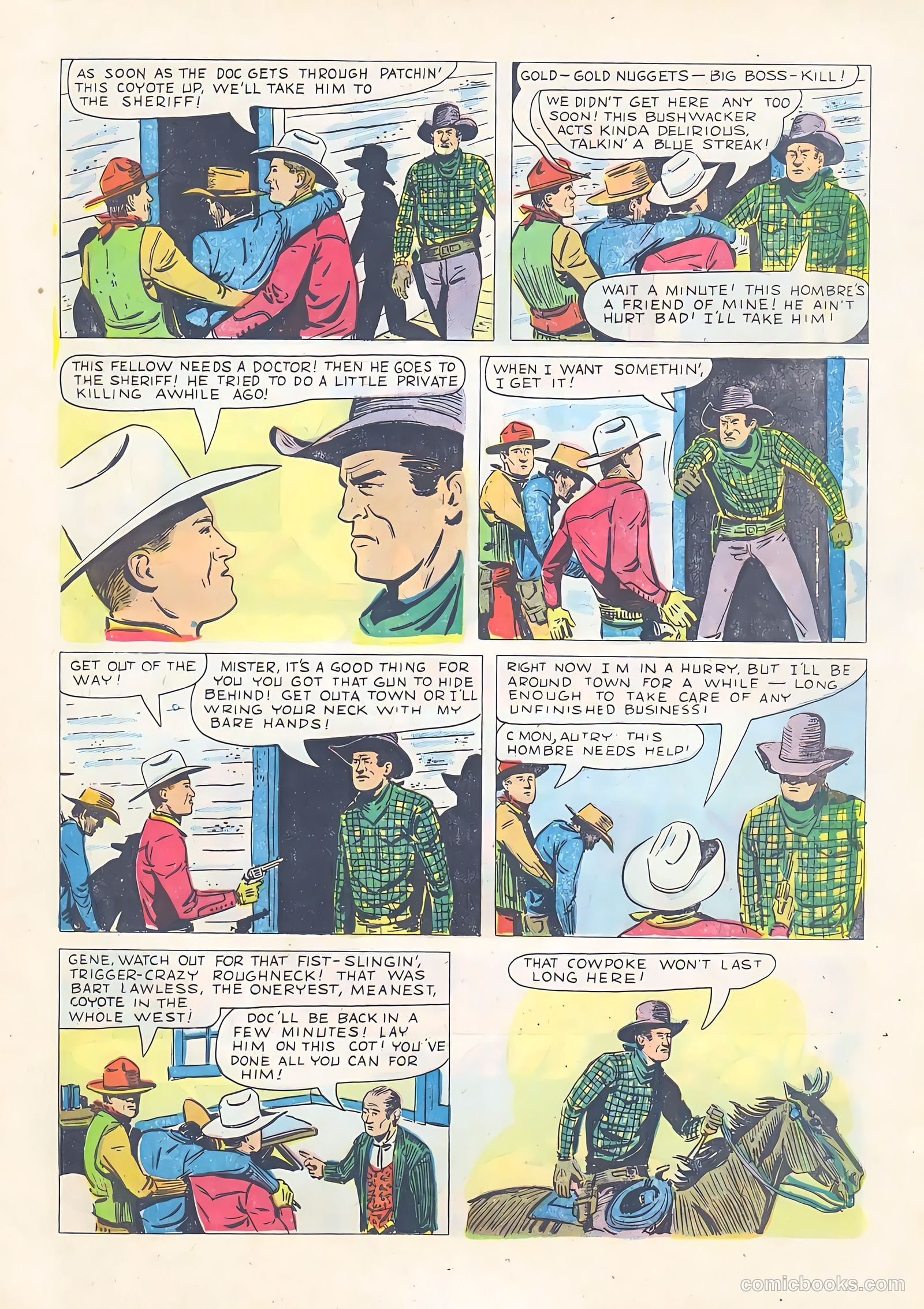 Gene Autry Comics #24 — page 5 of 36