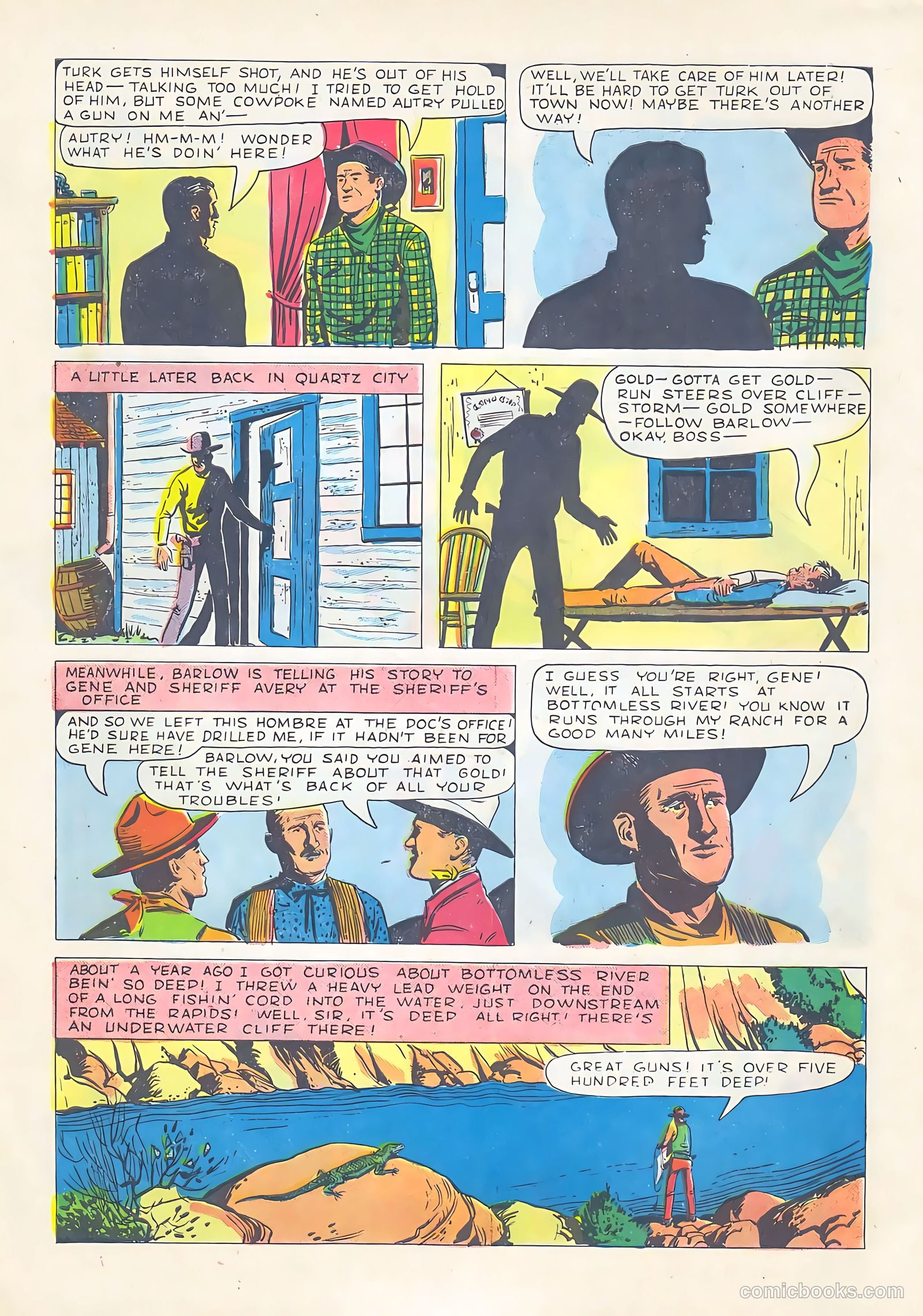 Gene Autry Comics #24 — page 6 of 36