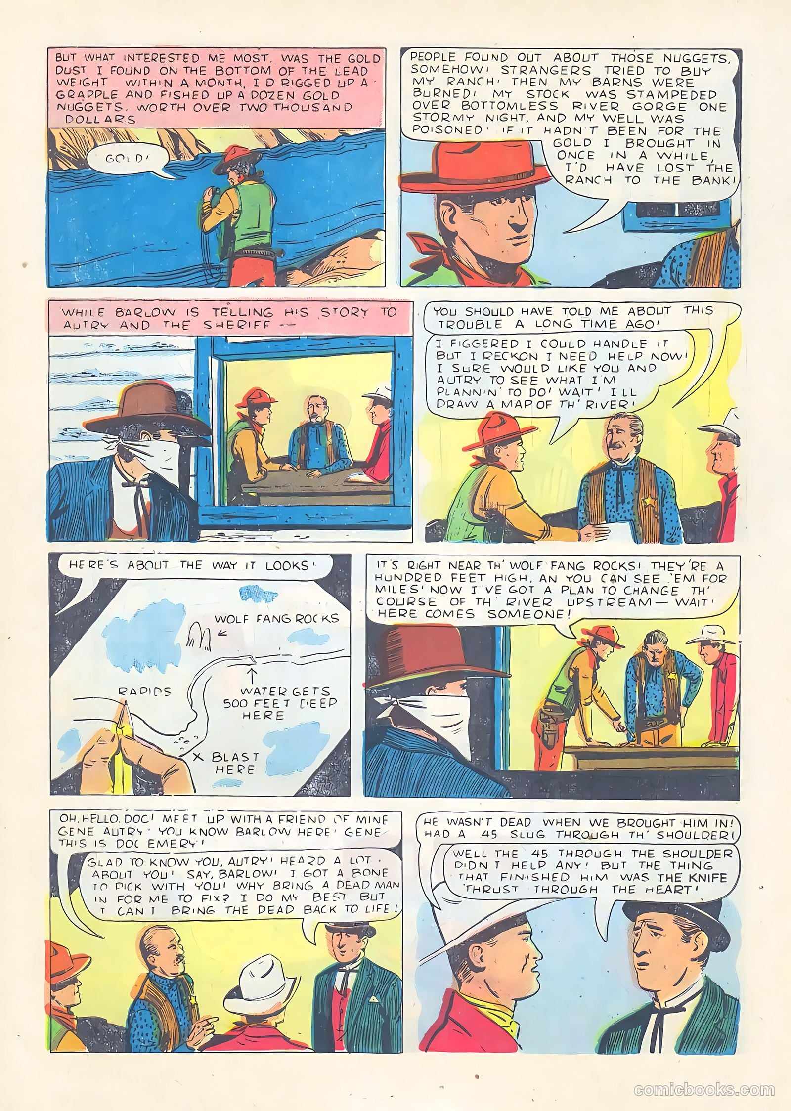 Gene Autry Comics #24 — page 7 of 36