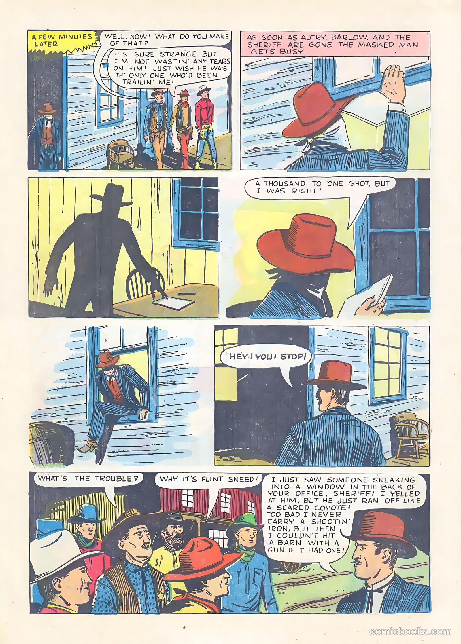 Gene Autry Comics #24 — page 8 of 36