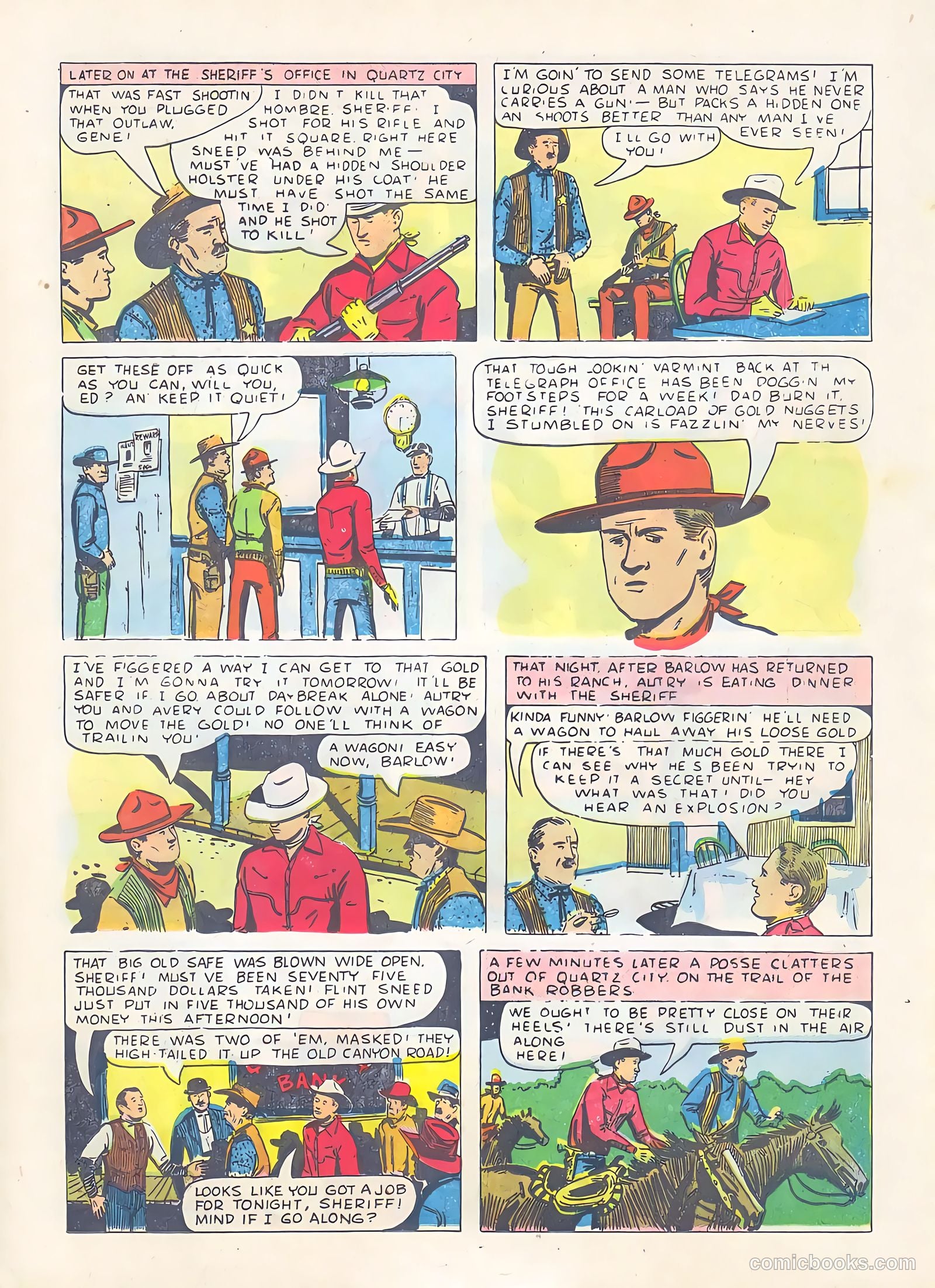 Gene Autry Comics #24 — page 13 of 36