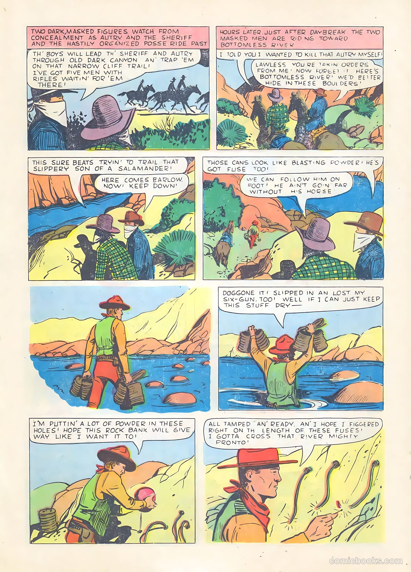 Gene Autry Comics #24 — page 14 of 36