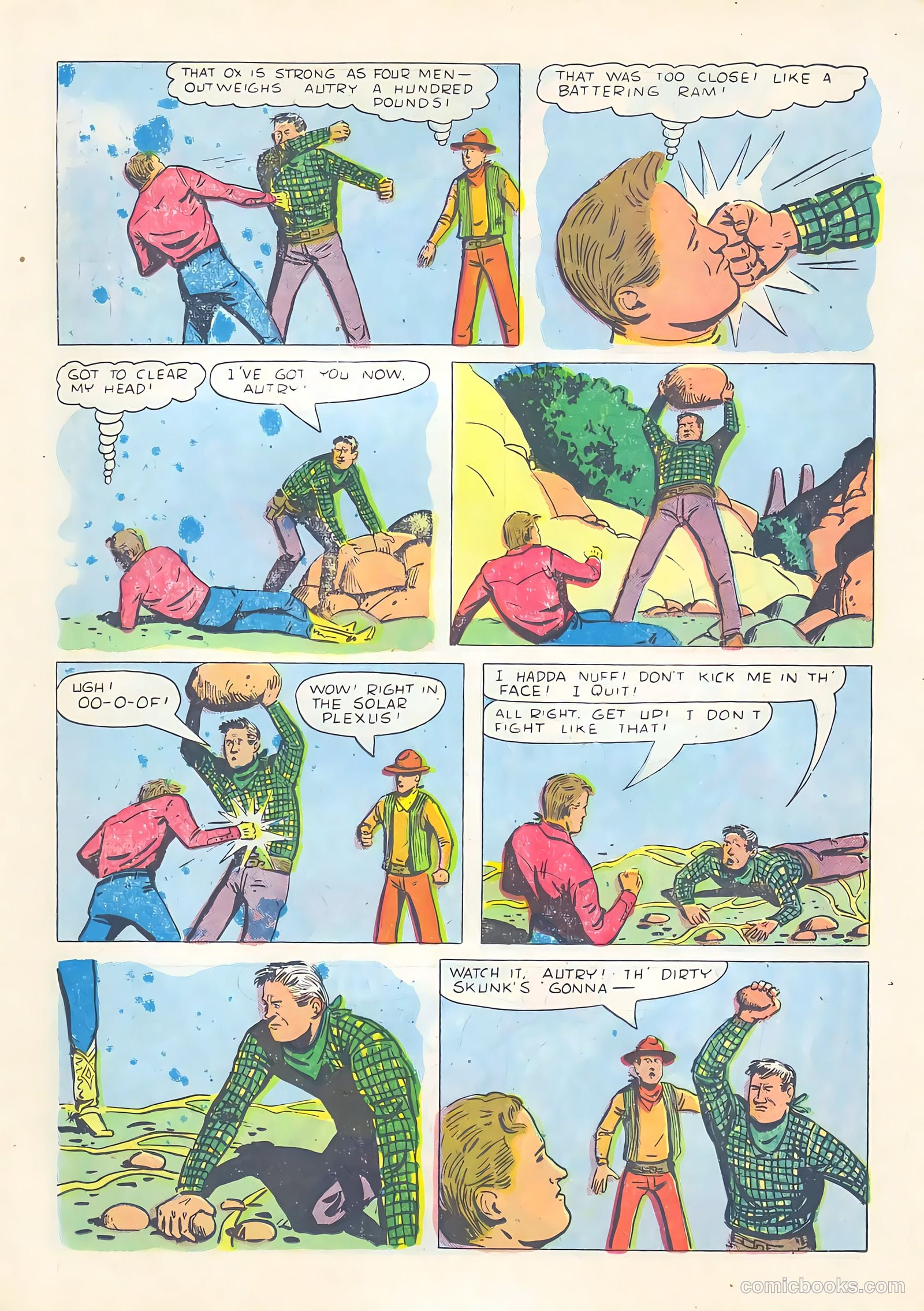 Gene Autry Comics #24 — page 23 of 36