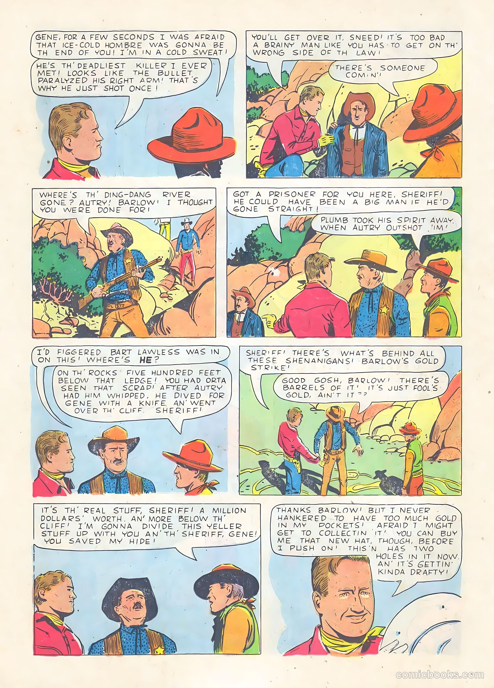 Gene Autry Comics #24 — page 26 of 36