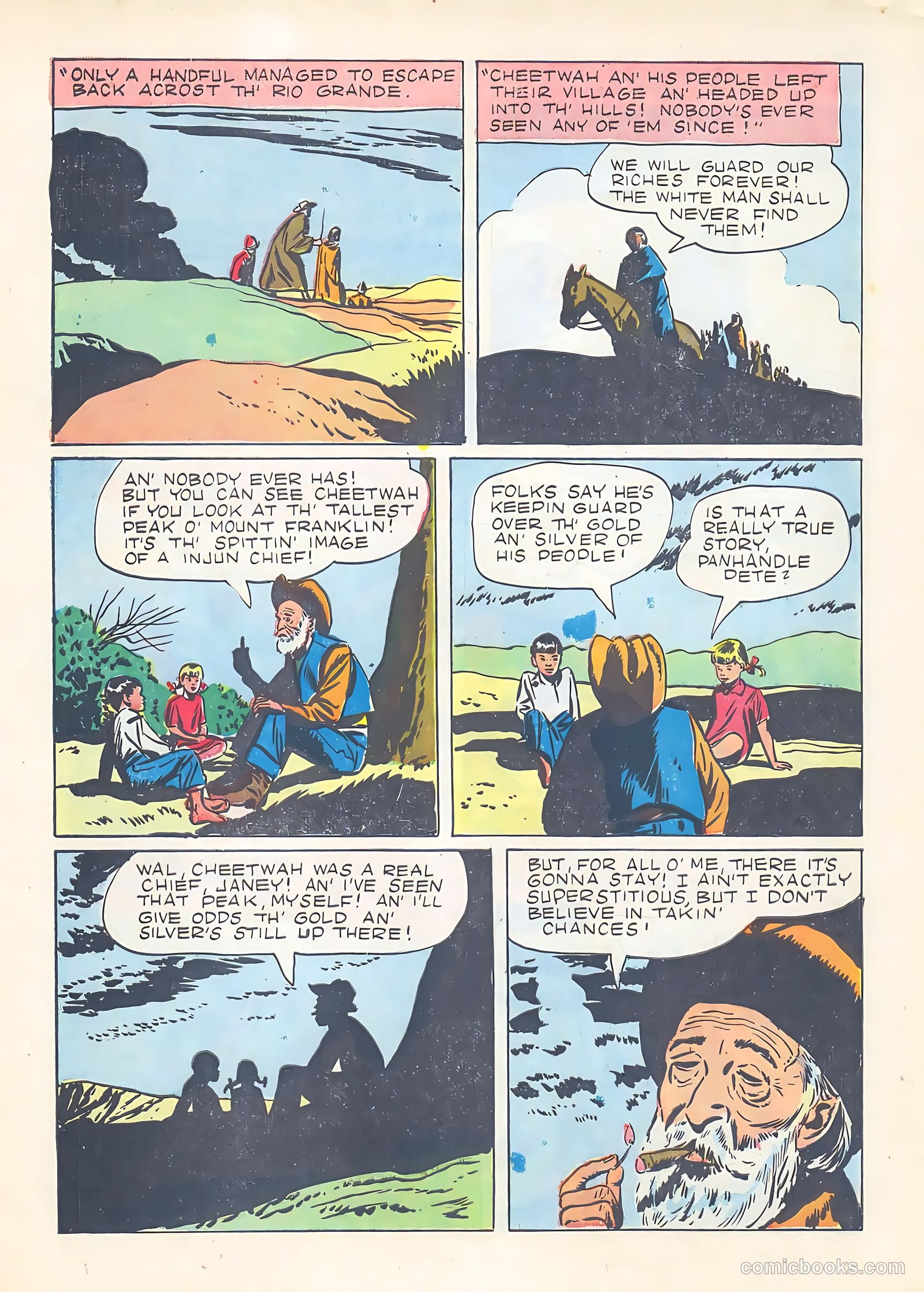Gene Autry Comics #24 — page 34 of 36