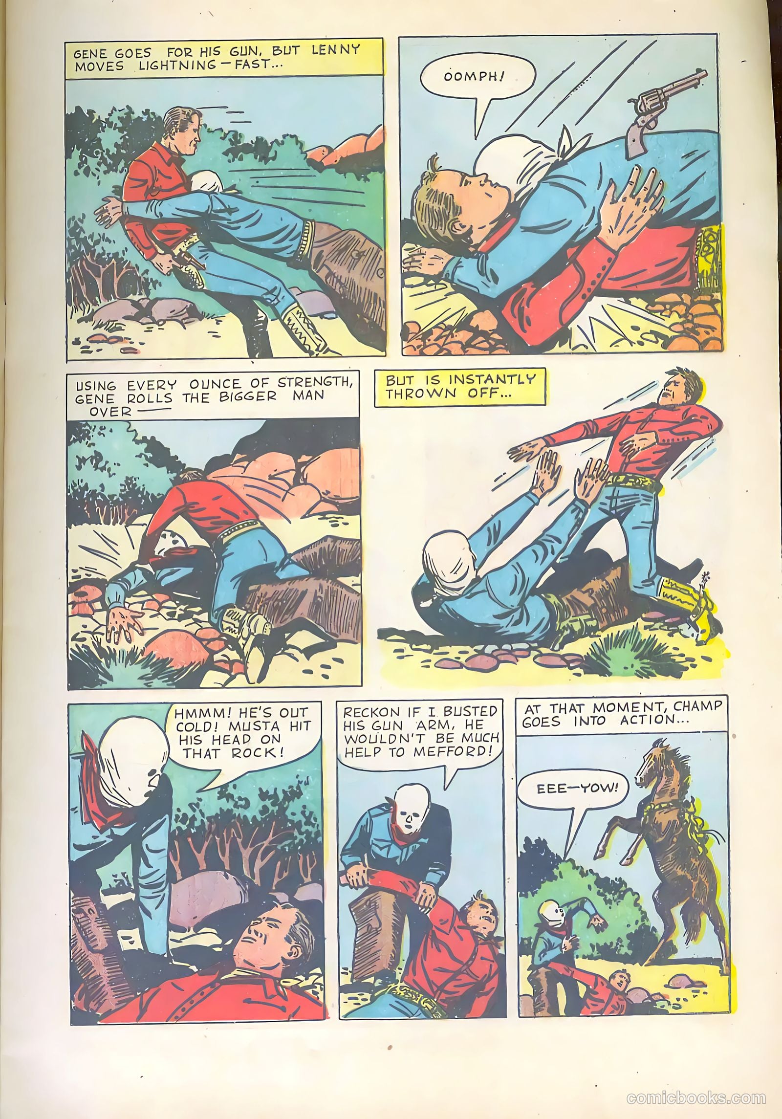 Gene Autry Comics #25 — page 5 of 36