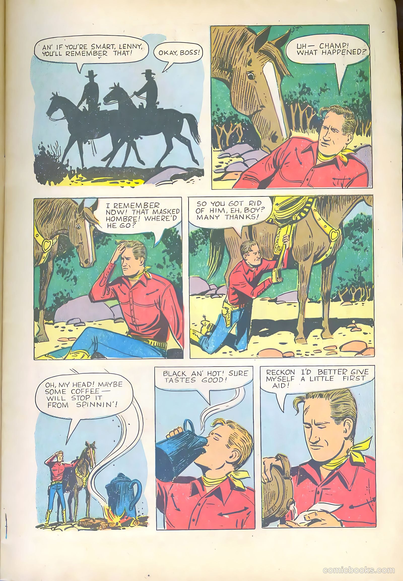 Gene Autry Comics #25 — page 7 of 36