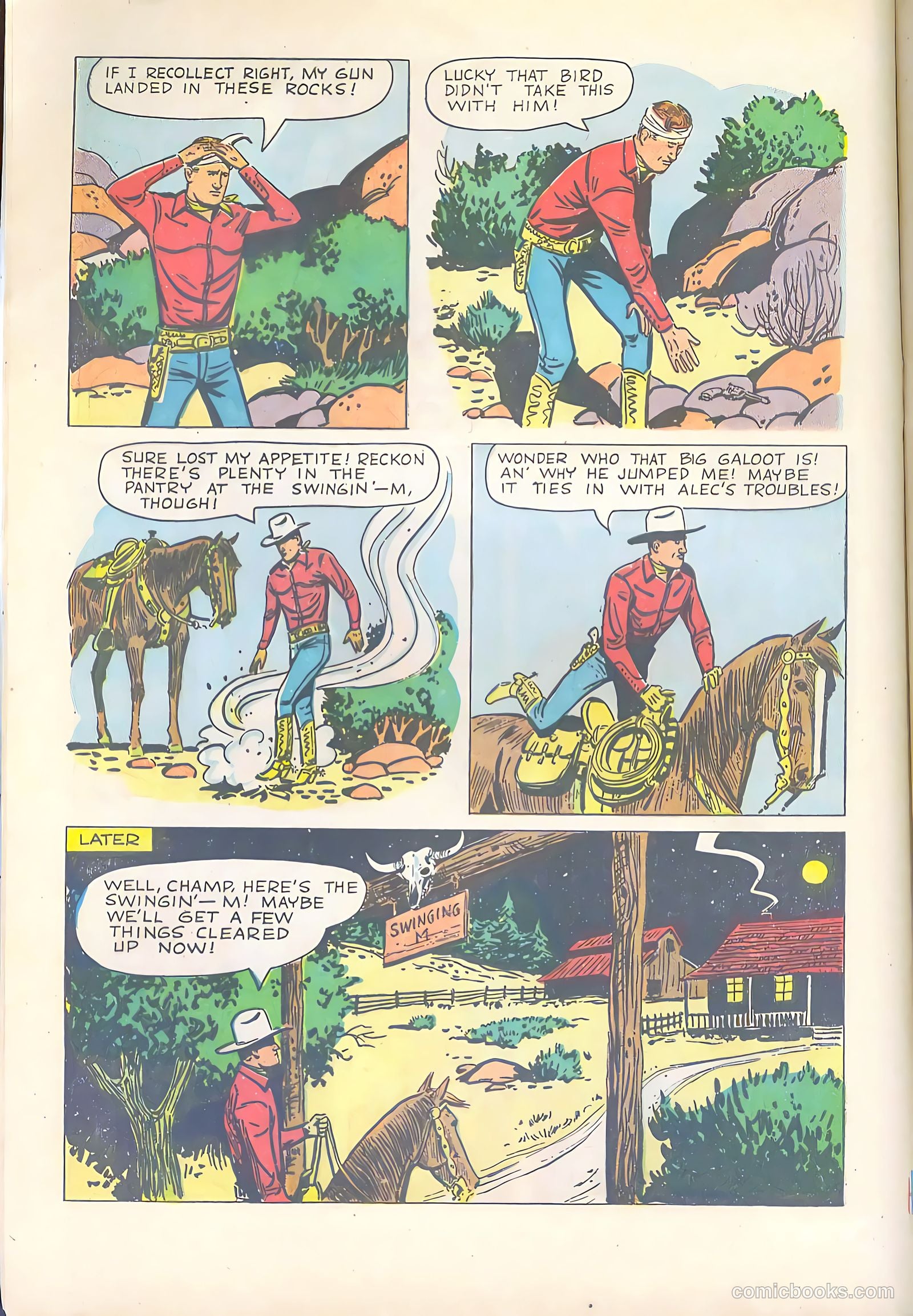 Gene Autry Comics #25 — page 8 of 36