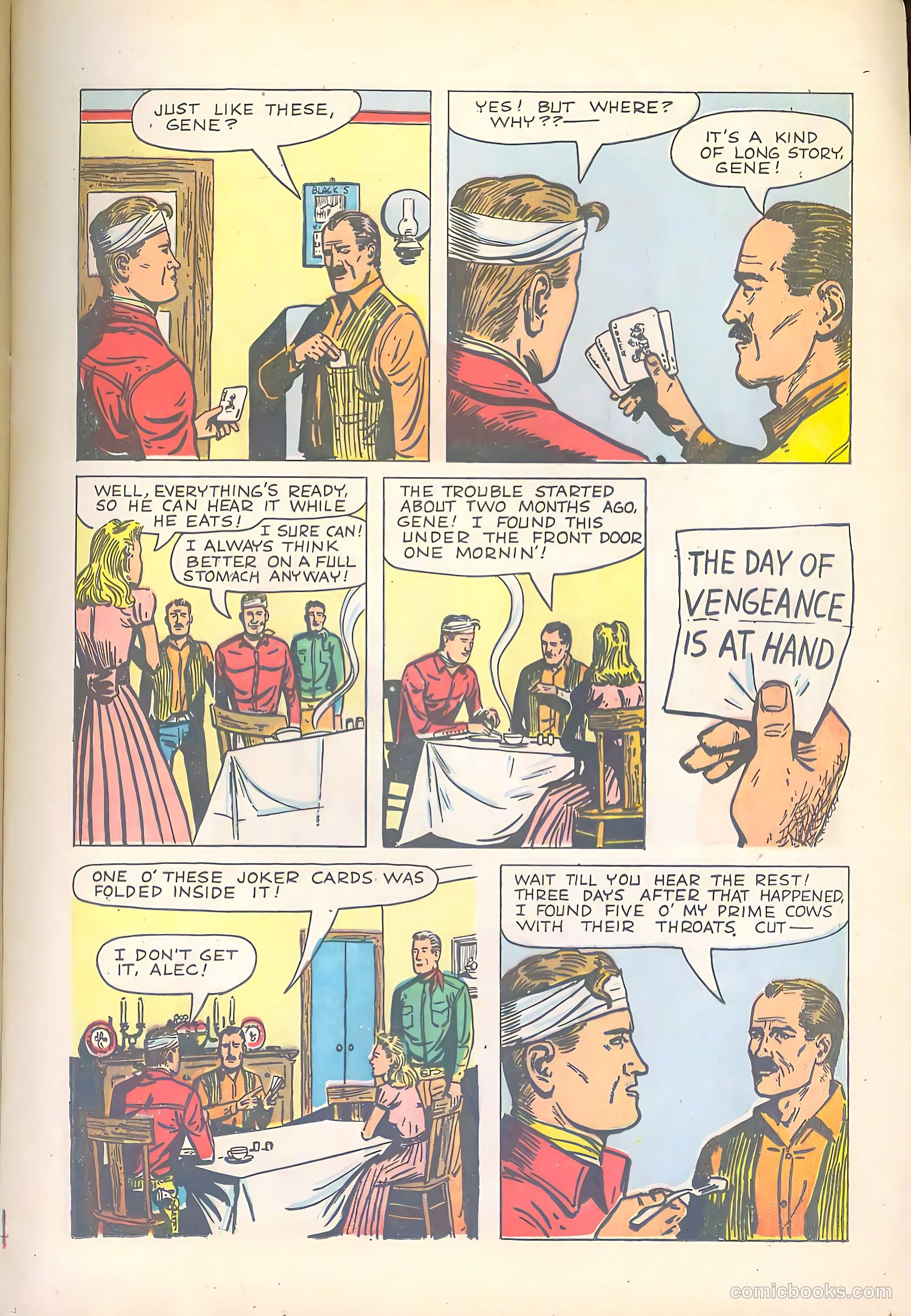 Gene Autry Comics #25 — page 13 of 36