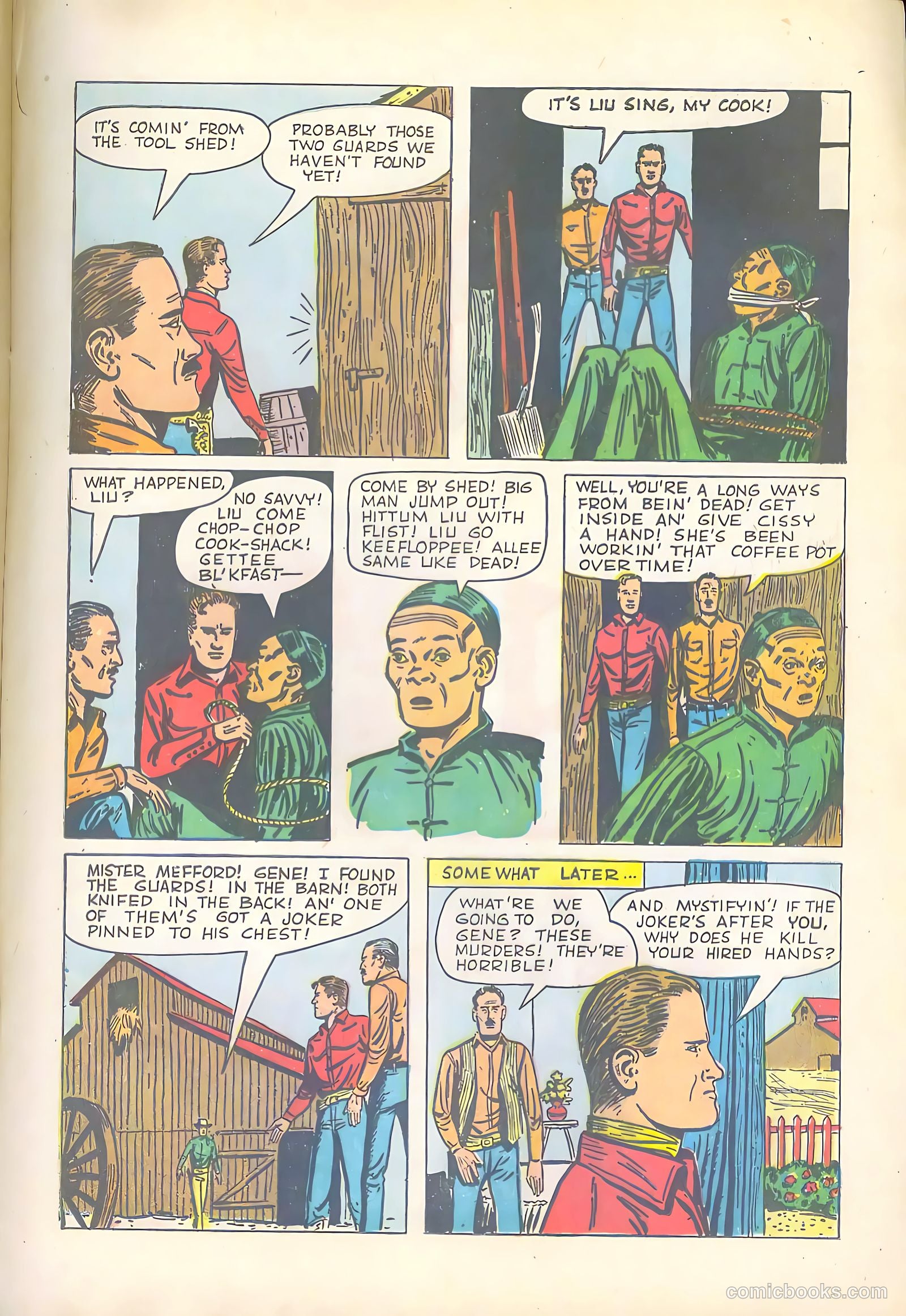 Gene Autry Comics #25 — page 17 of 36