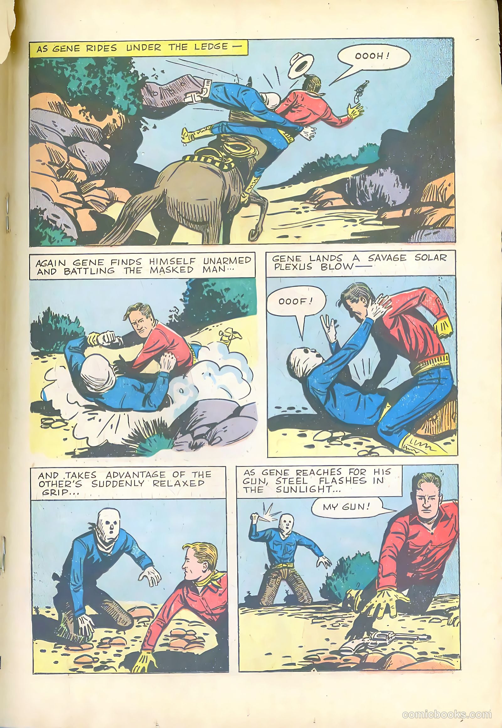 Gene Autry Comics #25 — page 19 of 36
