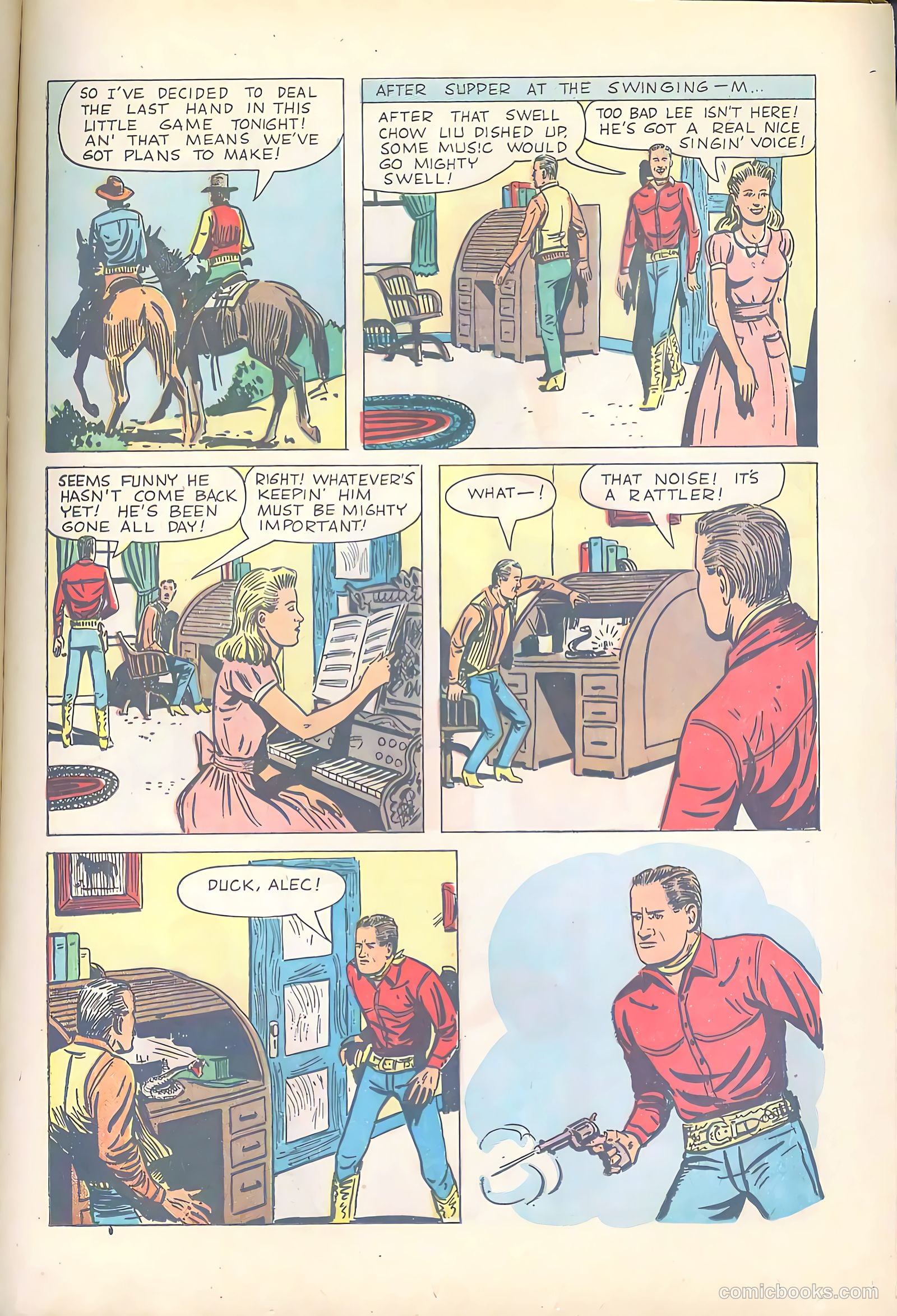 Gene Autry Comics #25 — page 21 of 36