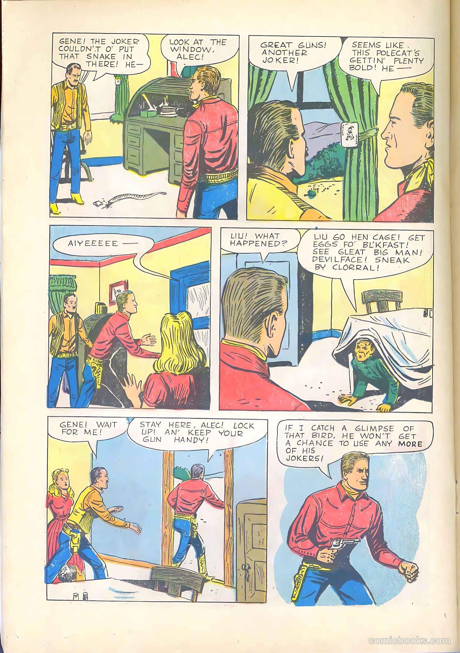 Gene Autry Comics #25 — page 22 of 36