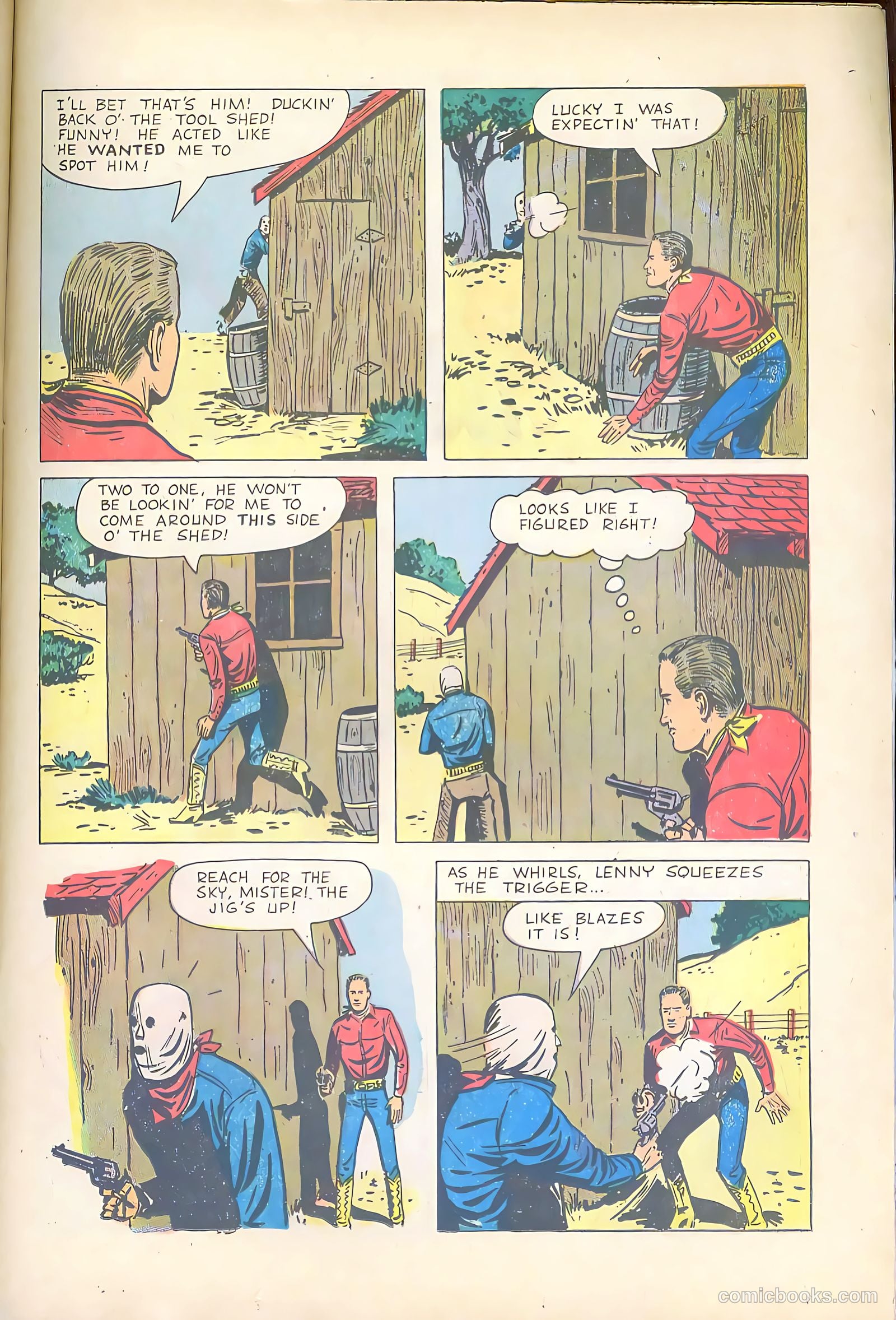 Gene Autry Comics #25 — page 23 of 36