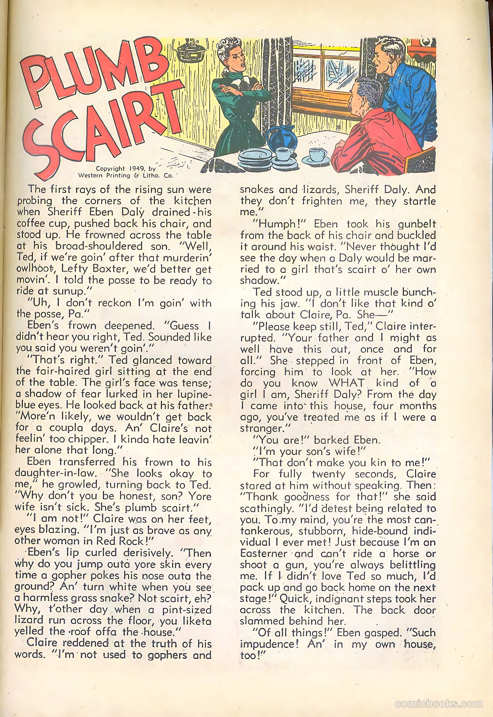 Gene Autry Comics #25 — page 27 of 36
