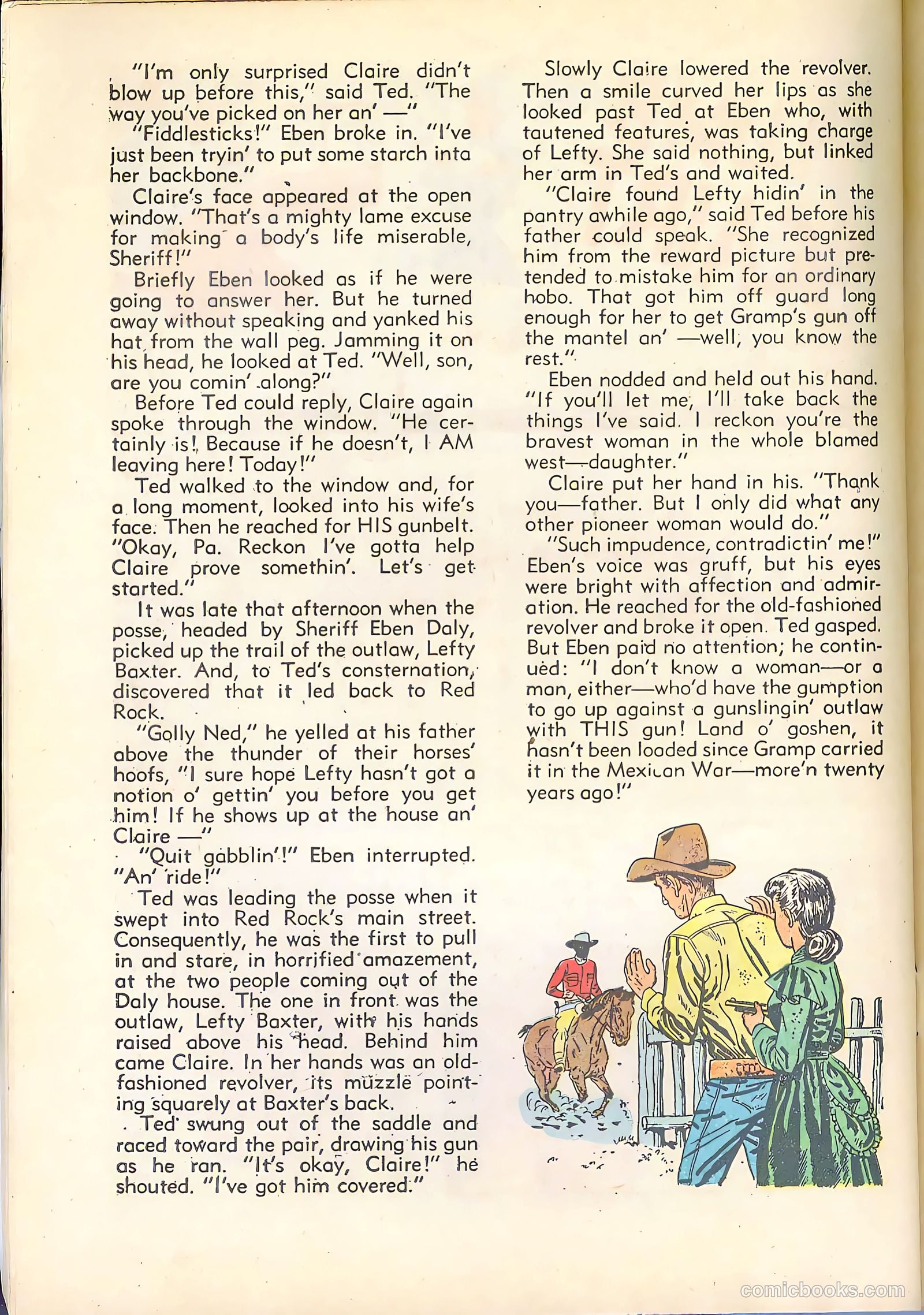 Gene Autry Comics #25 — page 28 of 36