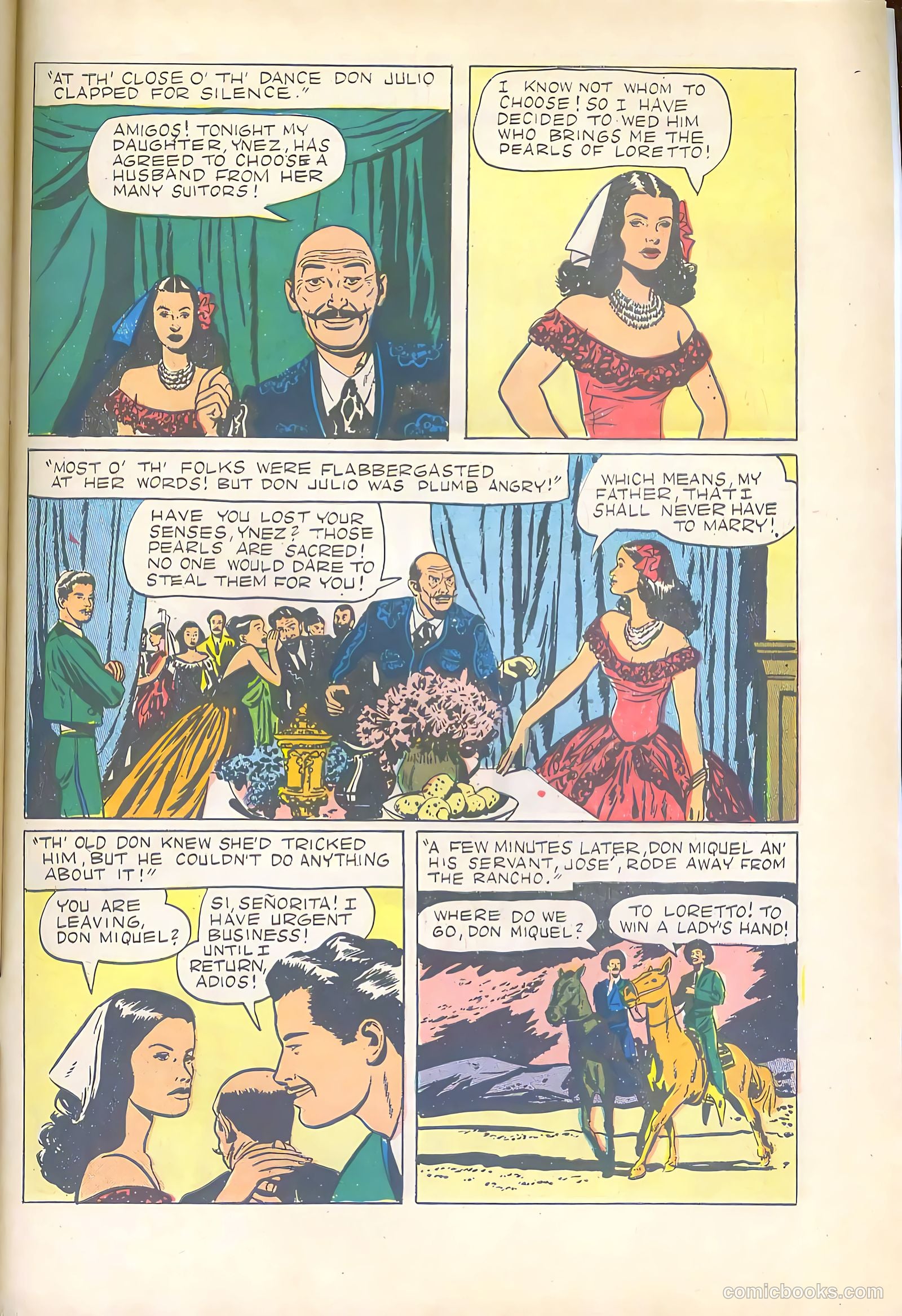 Gene Autry Comics #25 — page 31 of 36