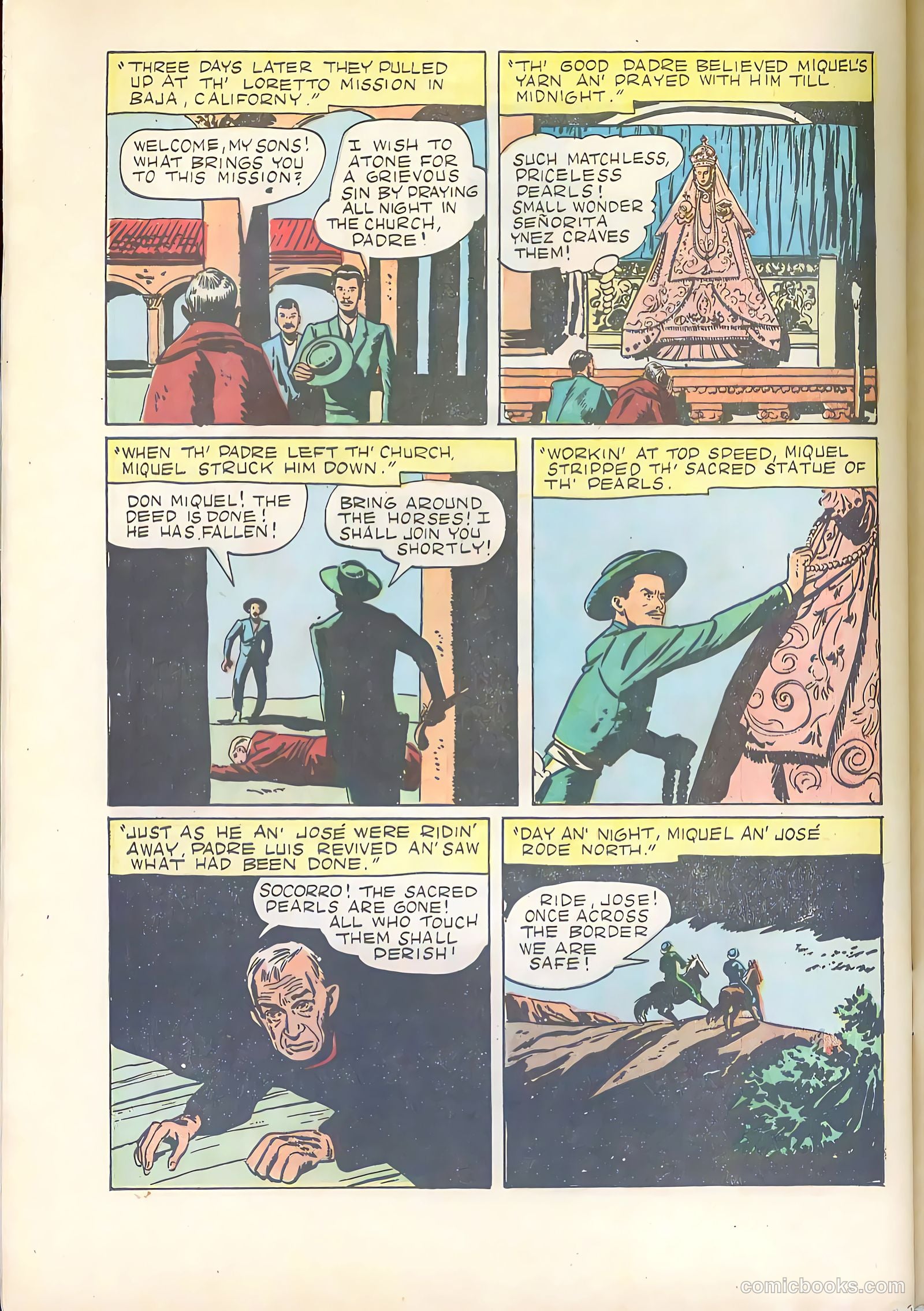 Gene Autry Comics #25 — page 32 of 36