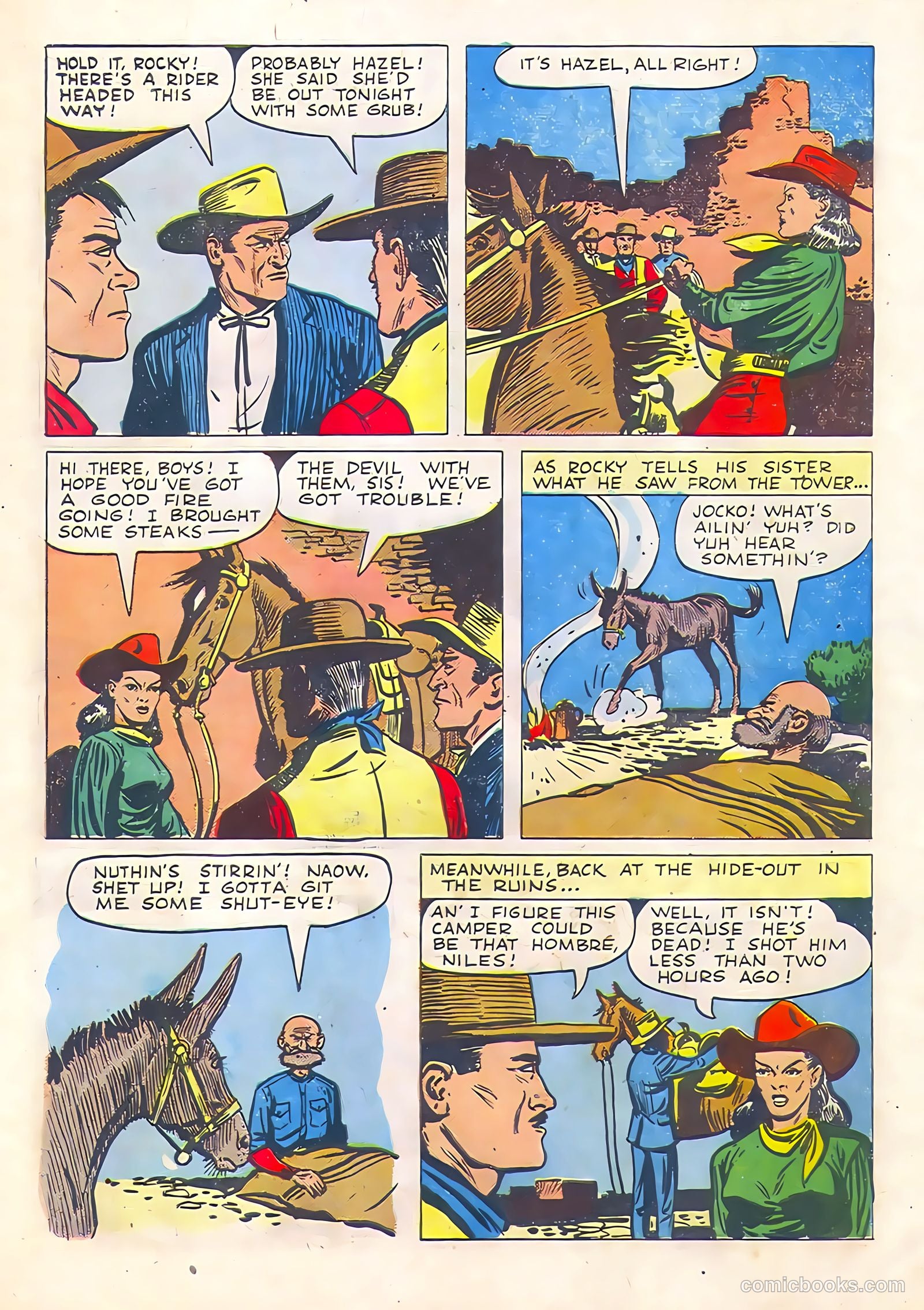 Gene Autry Comics #26 — page 6 of 36