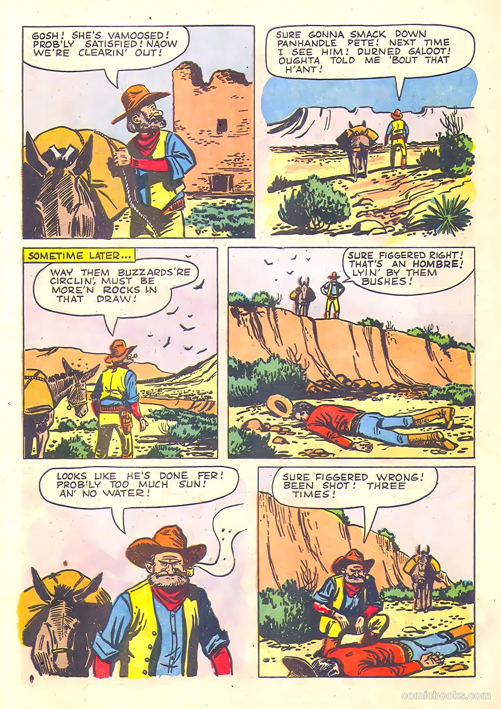 Gene Autry Comics #26 — page 9 of 36
