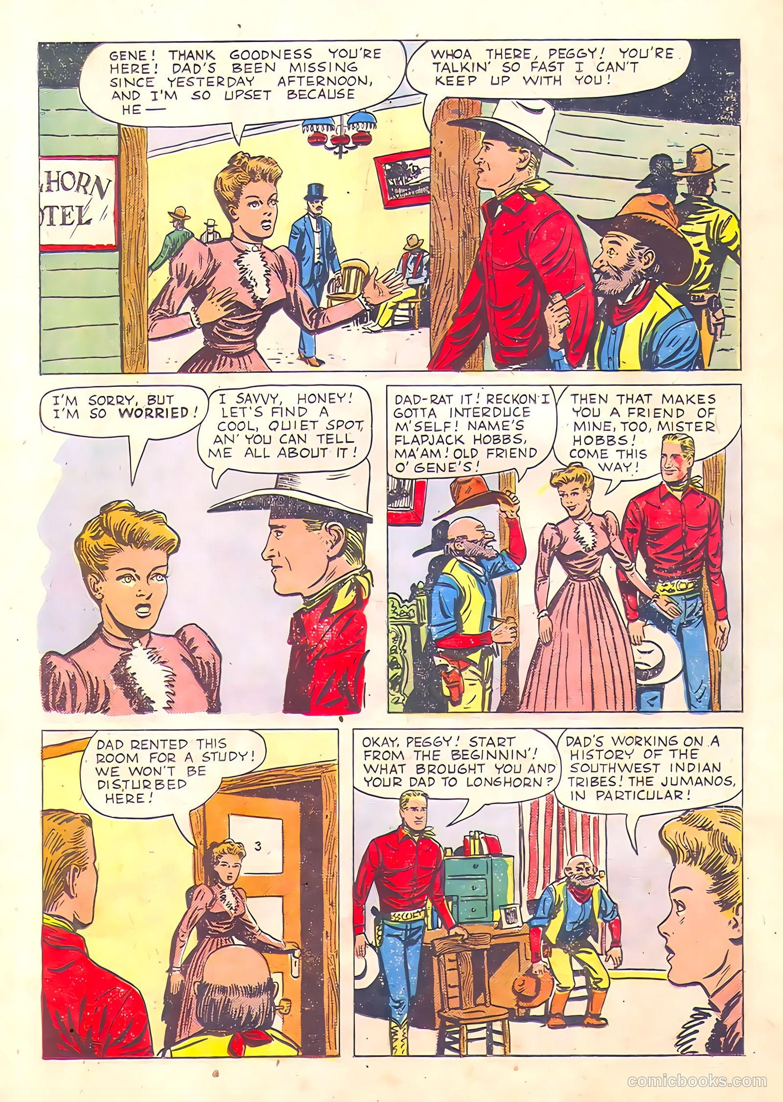 Gene Autry Comics #26 — page 15 of 36