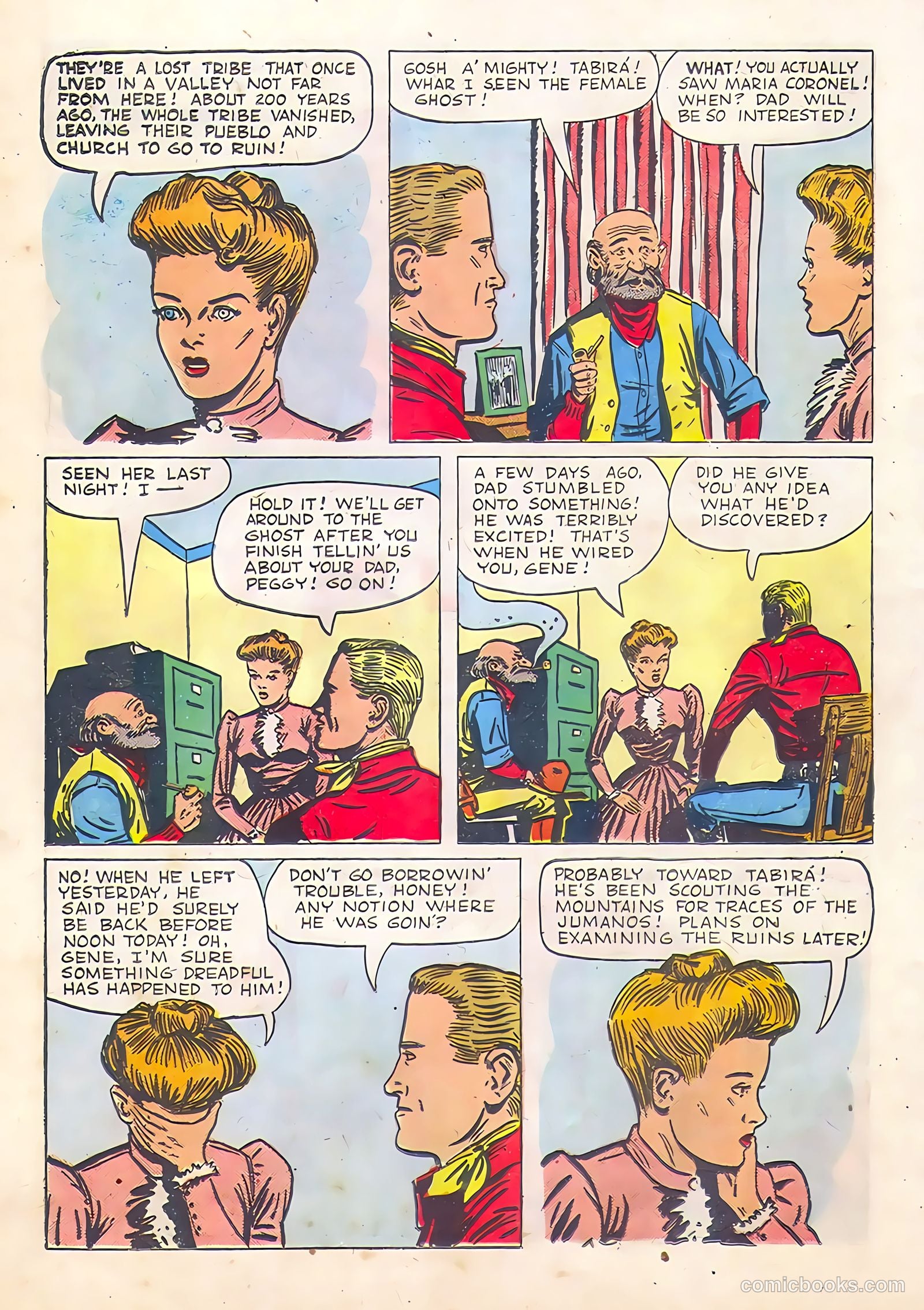 Gene Autry Comics #26 — page 16 of 36